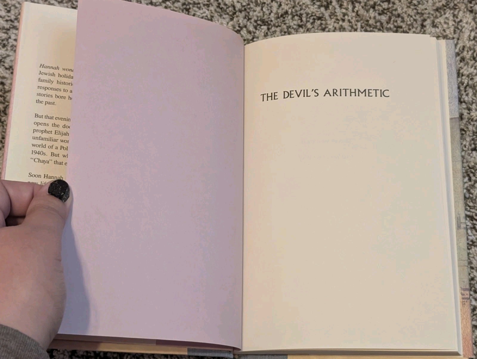 Vintage SIGNED The Devil&rsquo;s Arthmetric by Jane Yolen Hardback Book Excellent Cond