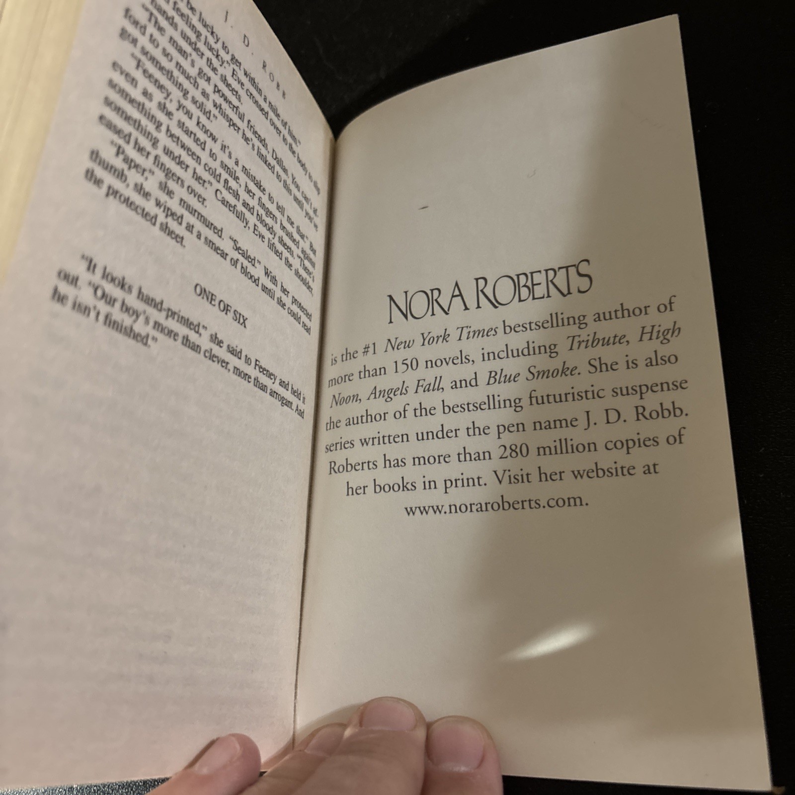 1998 « Rising Tides » Book by Nora Roberts – Used, 342 Pages, Paperback