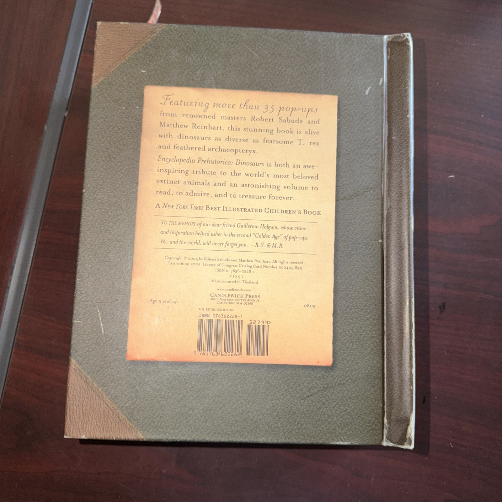 Encyclopedia Prehistorica Dinosaurs : The Definitive Pop-Up – Hardcover – GOOD