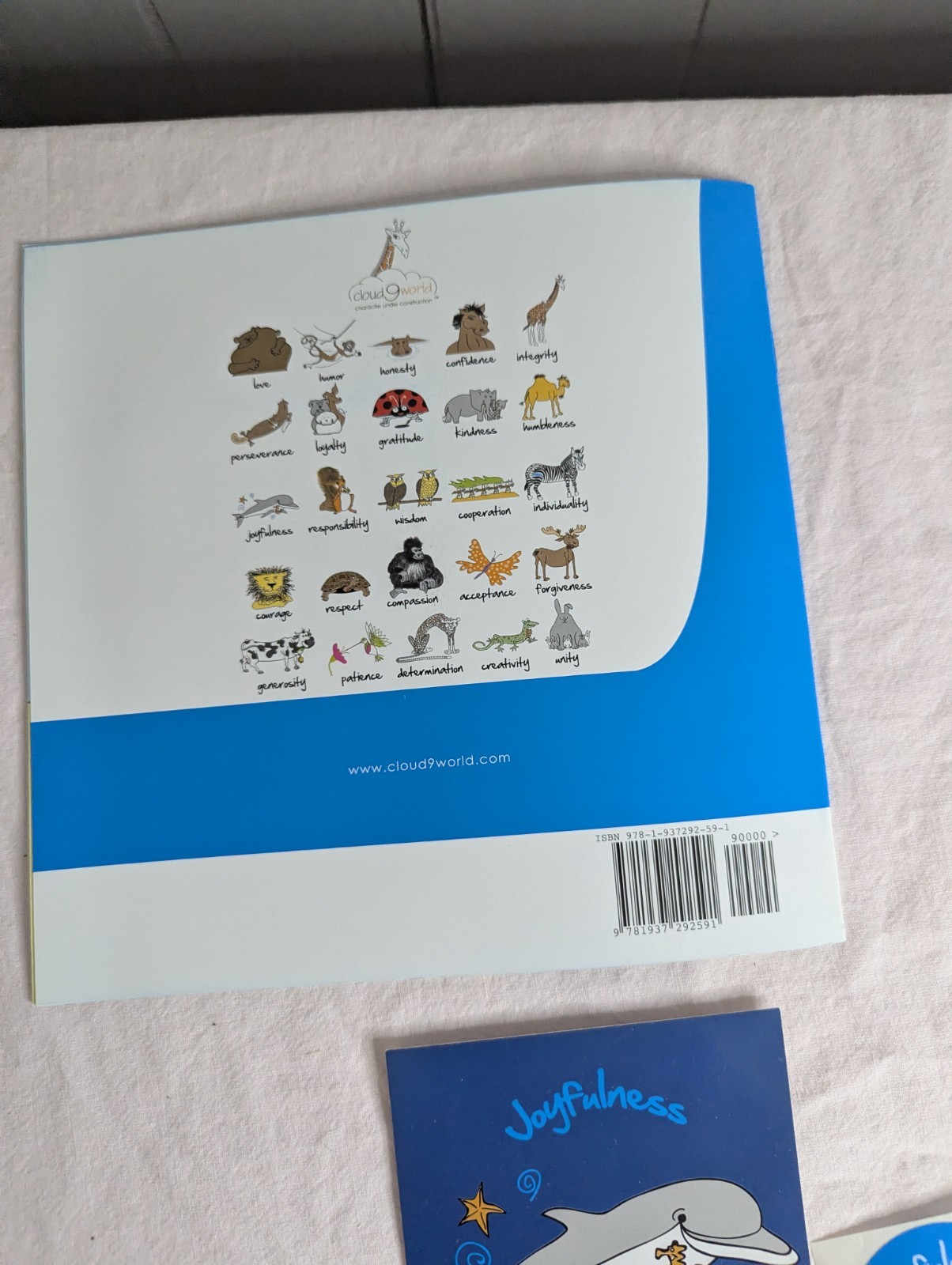 Home School Teachers Cloud 9 world character book JOYFULNESS Kindergarten – 1st