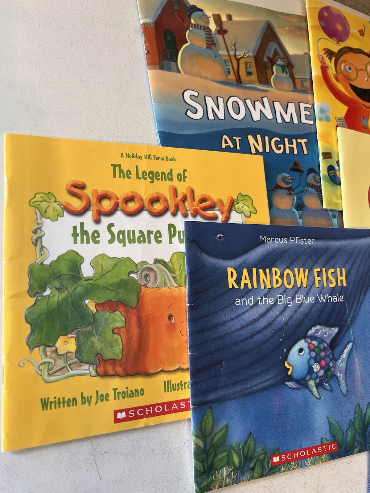 Picture Book Lot of 10 Books for Children&rsquo;s Kids Toddler Daycare Rainbow Fish