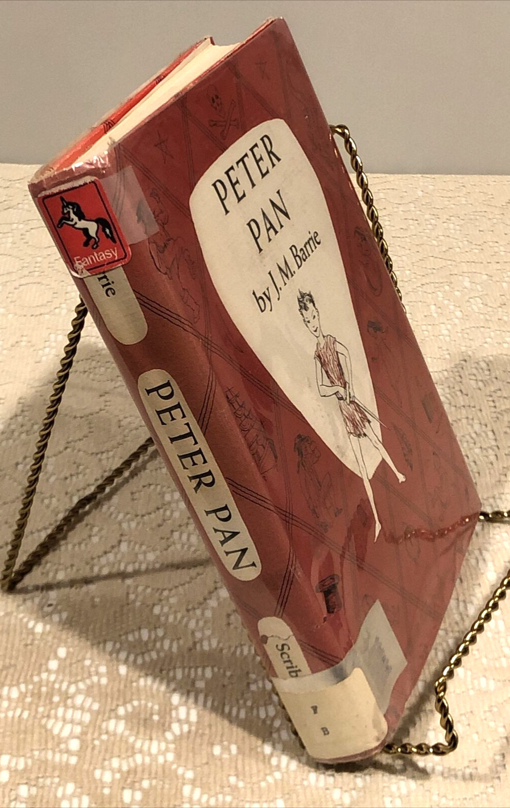 Peter Pan By J.M. Barrie , 1950 Hardcover/Dust Jacket, Charles Scribner&rsquo;s Sons