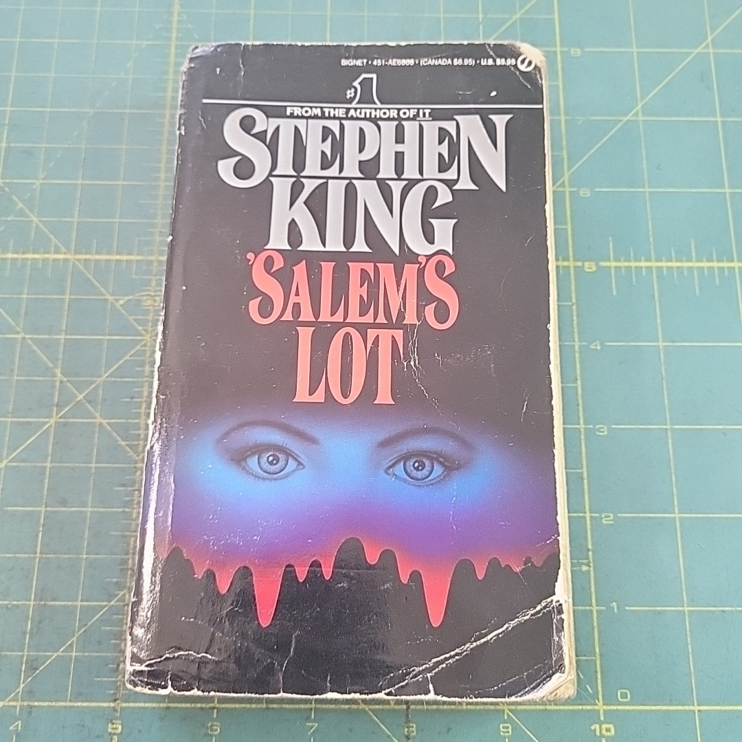 Stephen King &lsquo;SALEM&rsquo;S LOT – Signet Paperback – 1976 Horror Vintage Vampires