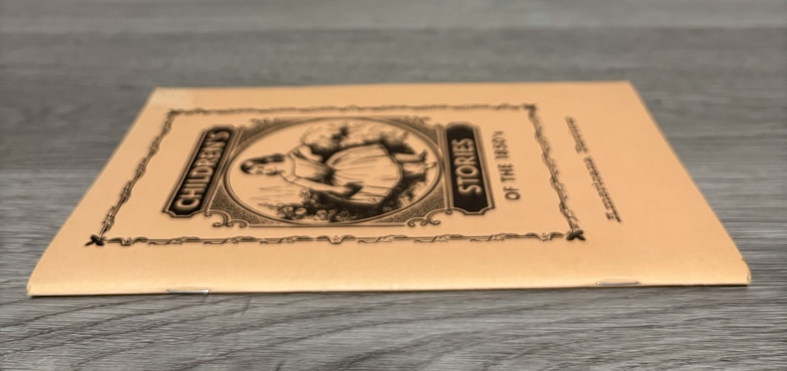 Childrens Stories of the 1850&rsquo;s Americana Review Staple Bound Paperback Booklet