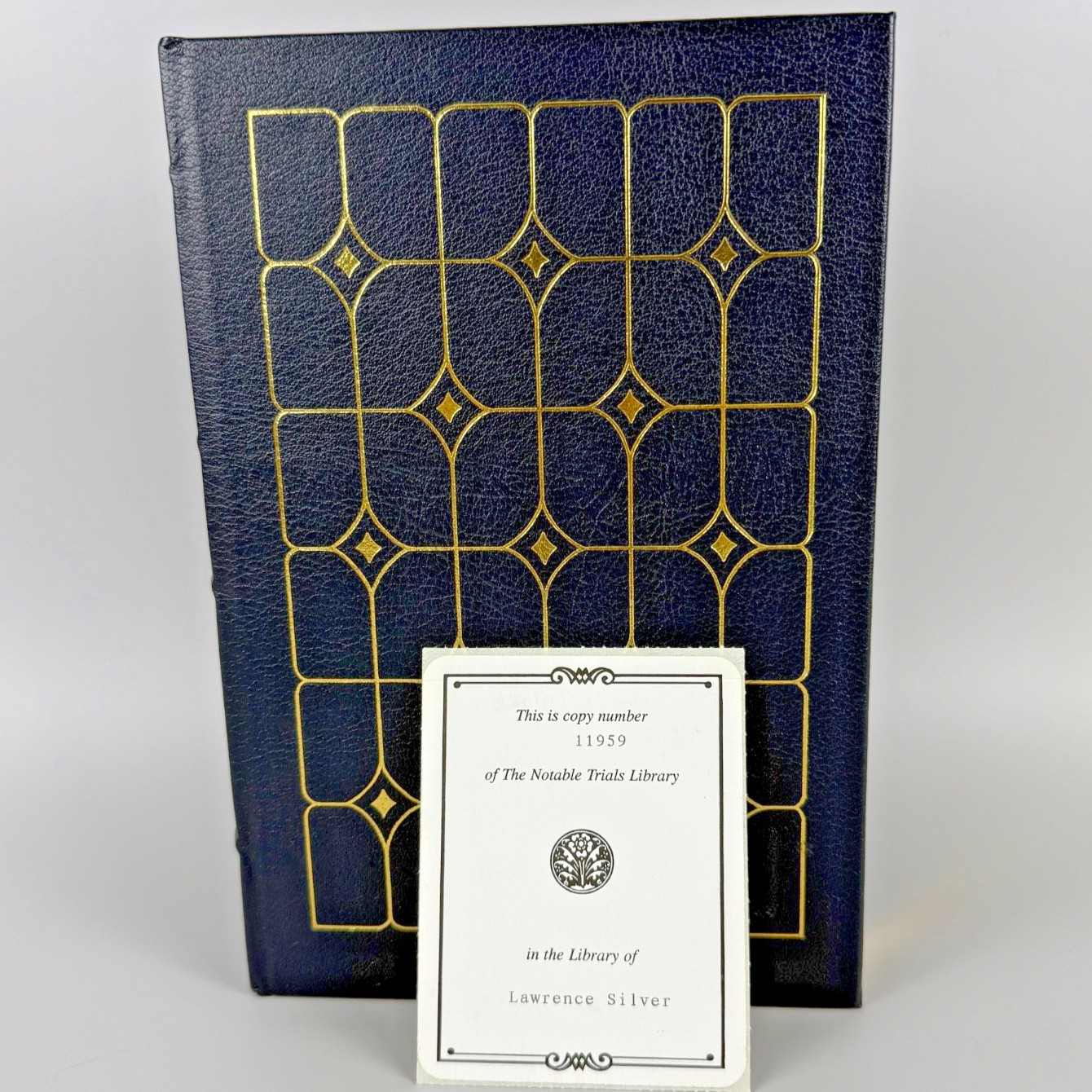 The Boys from New Jersey – Gryphon Editions Notable Trials Library Leather HC