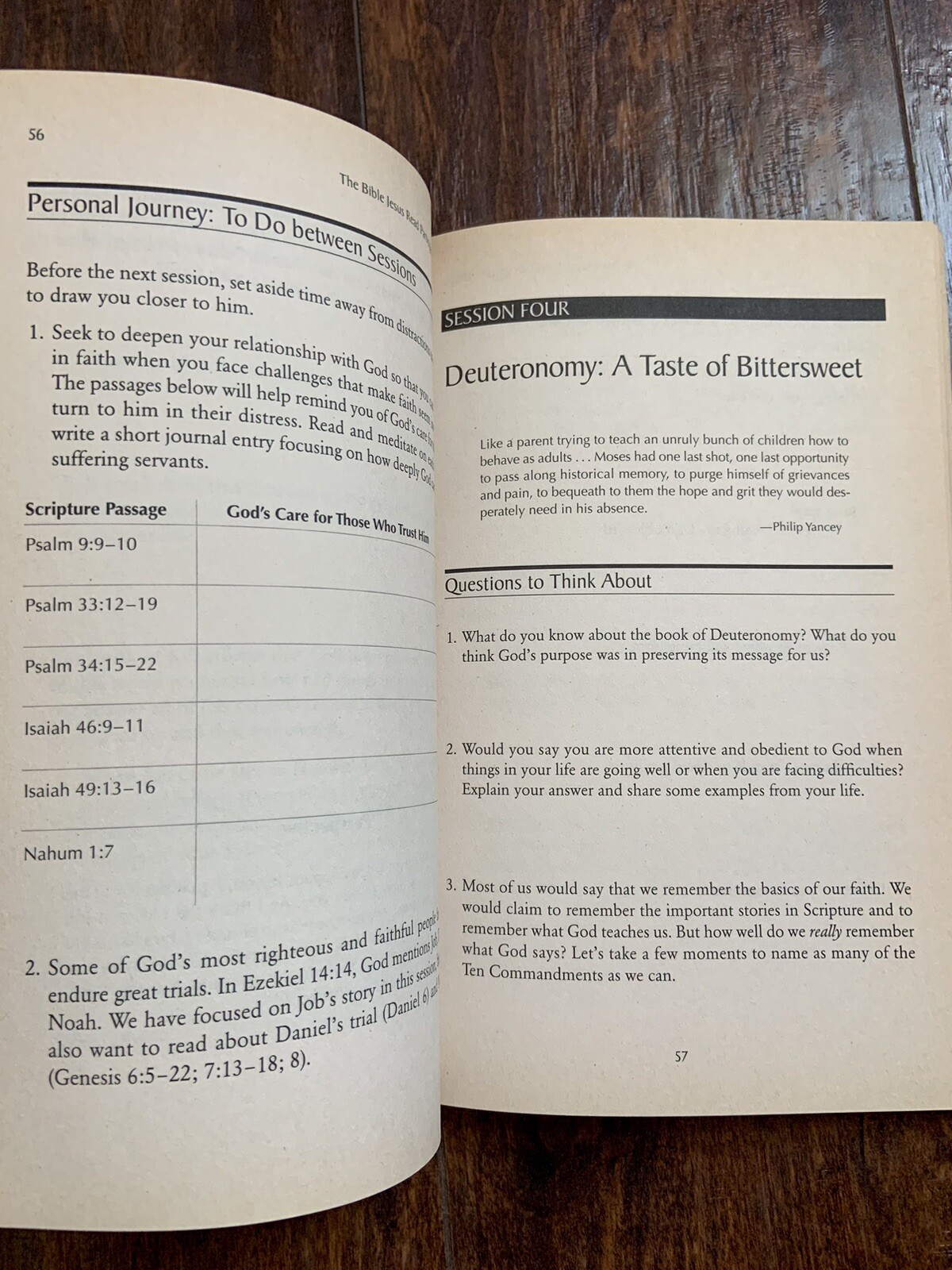 THE BIBLE JESUS READ Participant&rsquo;s Guide: An 8-Session Exploration of the O.T.