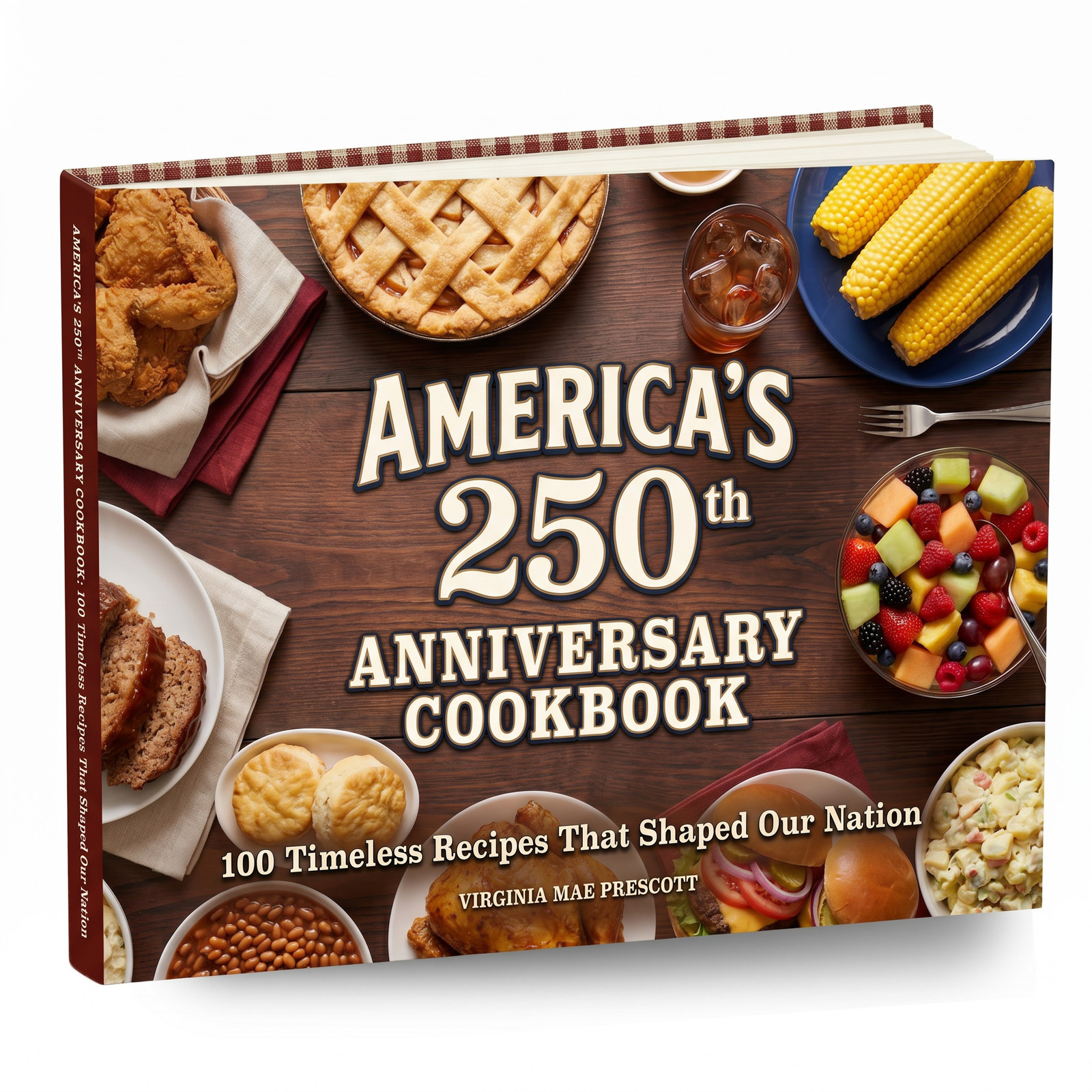 America&rsquo;s 250th Anniversary Cookbook: 100 Timeless Recipes That Shaped Our Natio