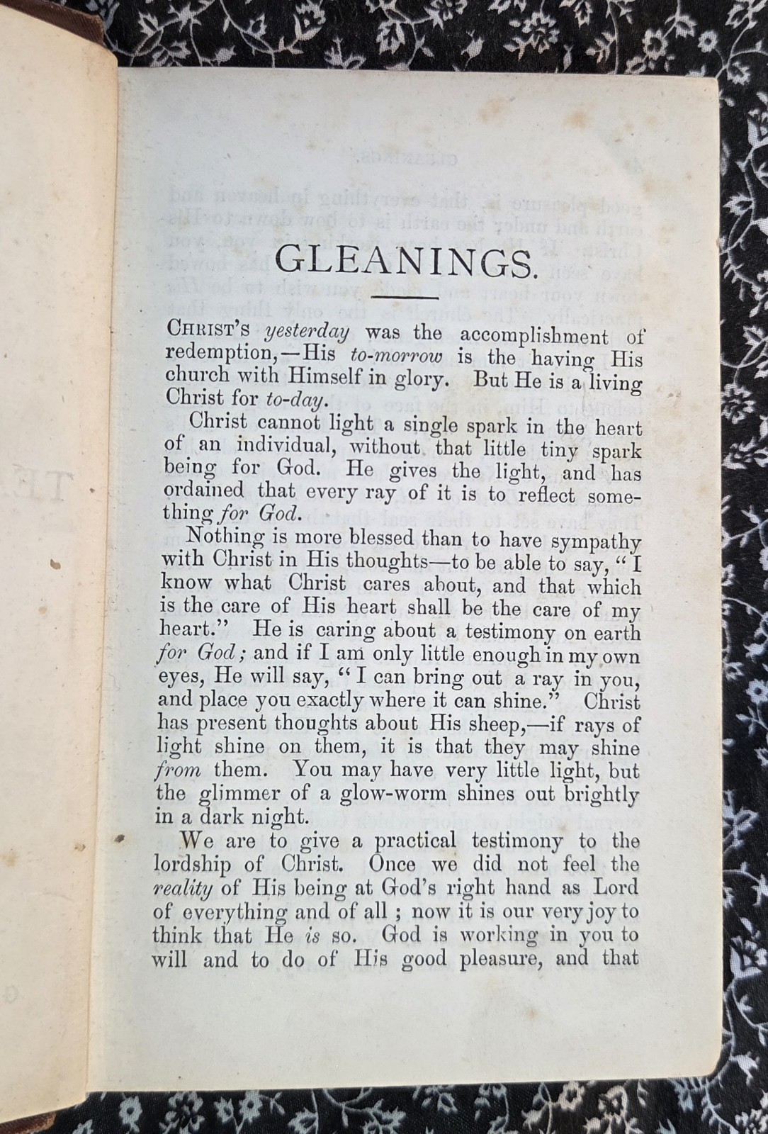 Gleanings From The Teachings Of George V. Wigram, Circa 1870&rsquo;s, HC