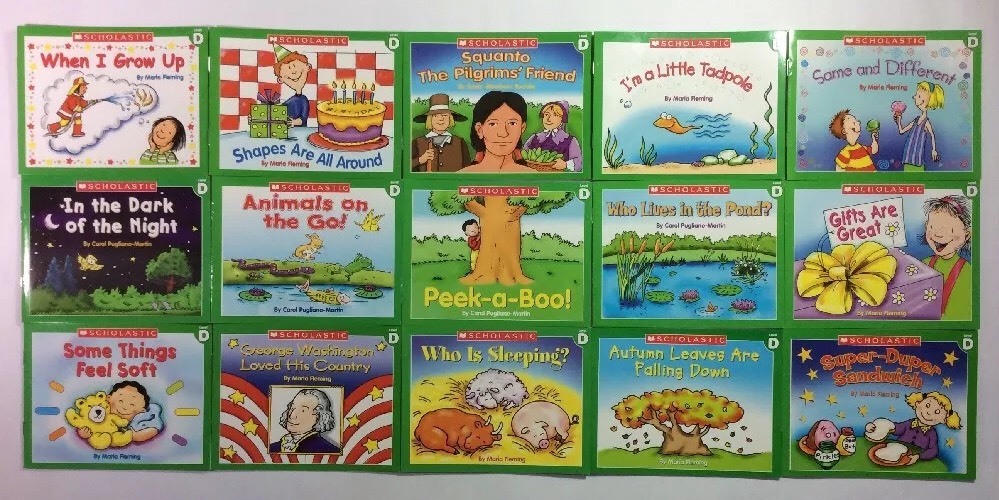 Childrens Books Level D Guided Reading Lot 15