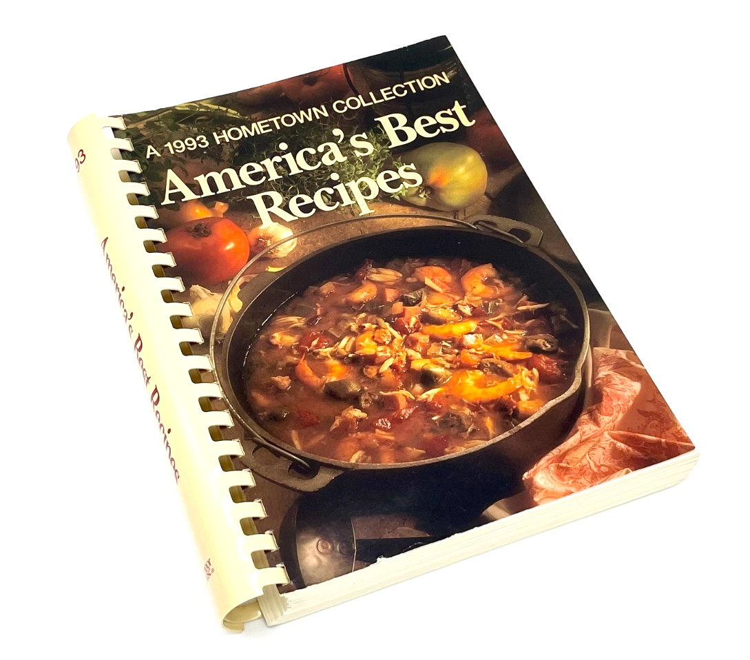 America&rsquo;s Best Recipes Cookbook Hometown Collection Vintage 1993-336 pages