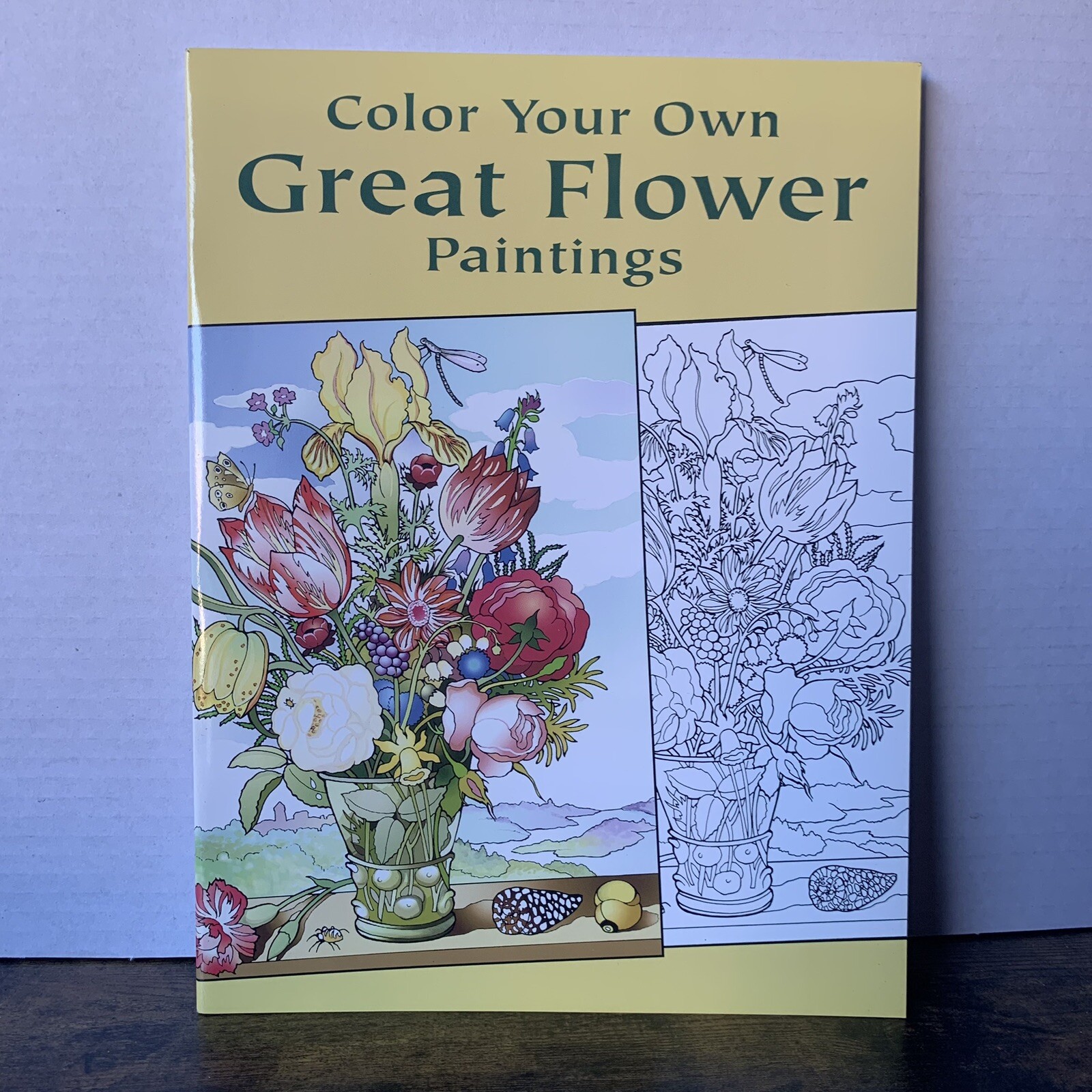 Dover Flower Coloring Bks.: Color Your Own Great Flower Paintings by Marty Noble