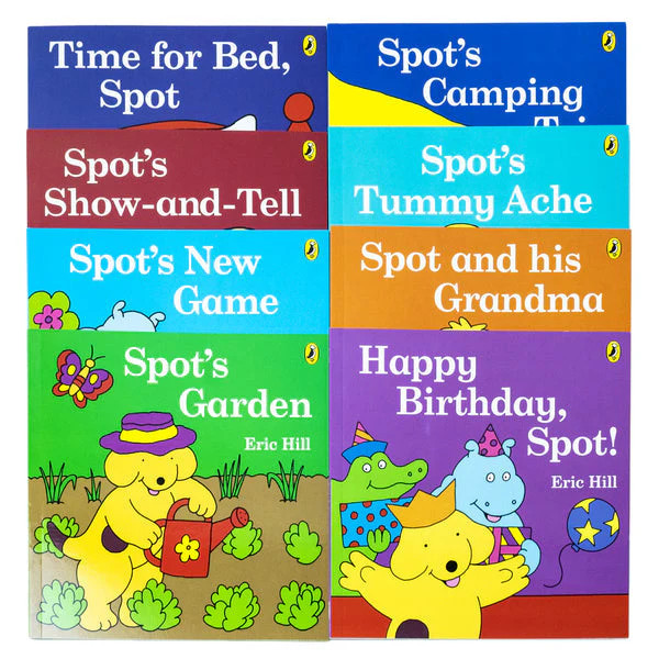 Read With Spot 8 Books Collection Box Set by Eric Hill NEW