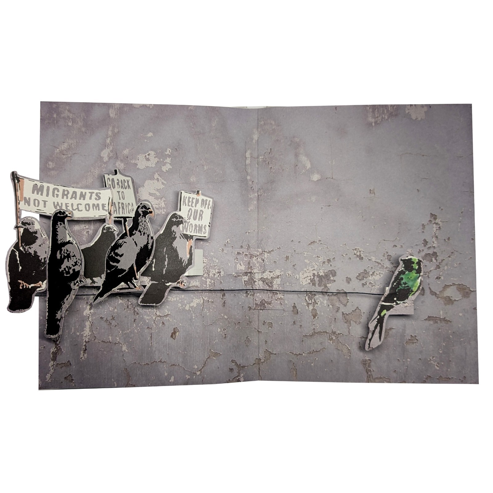 This&rsquo;ll Look Nice When It »s Open – Banksy Street Art Pop Up Book
