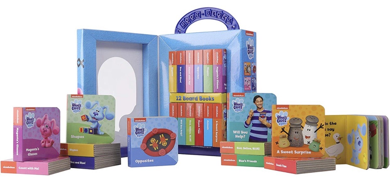 Nickelodeon Blue&rsquo;s Clues and You! : 12 Board Books by PI Kids (2021, Children&rsquo;s
