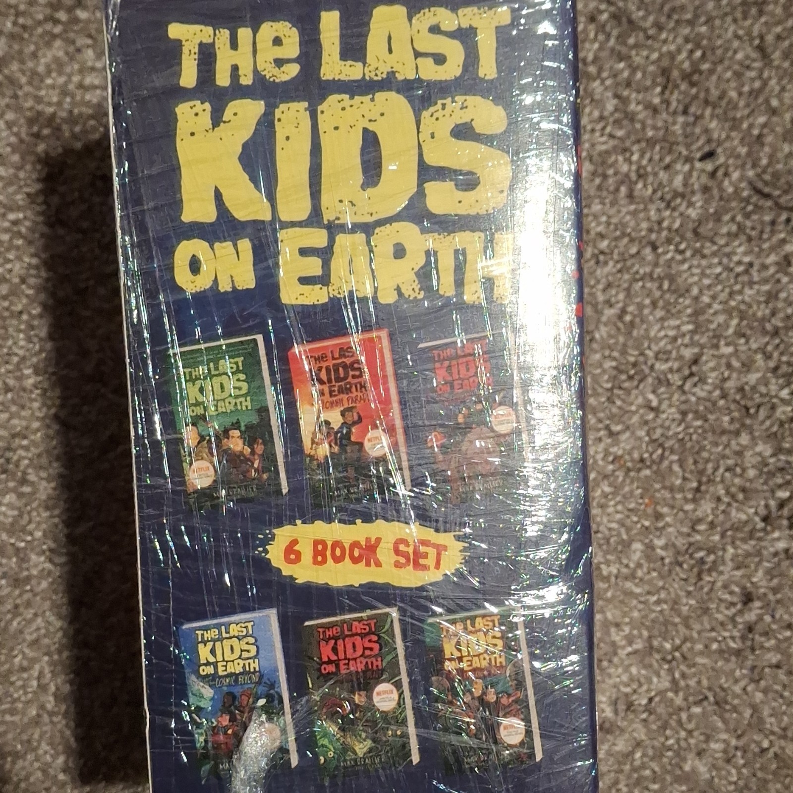 The Last Kids on Earth 6 Book Box Set by Max Brallier, Illustrated, Netflix Ser…
