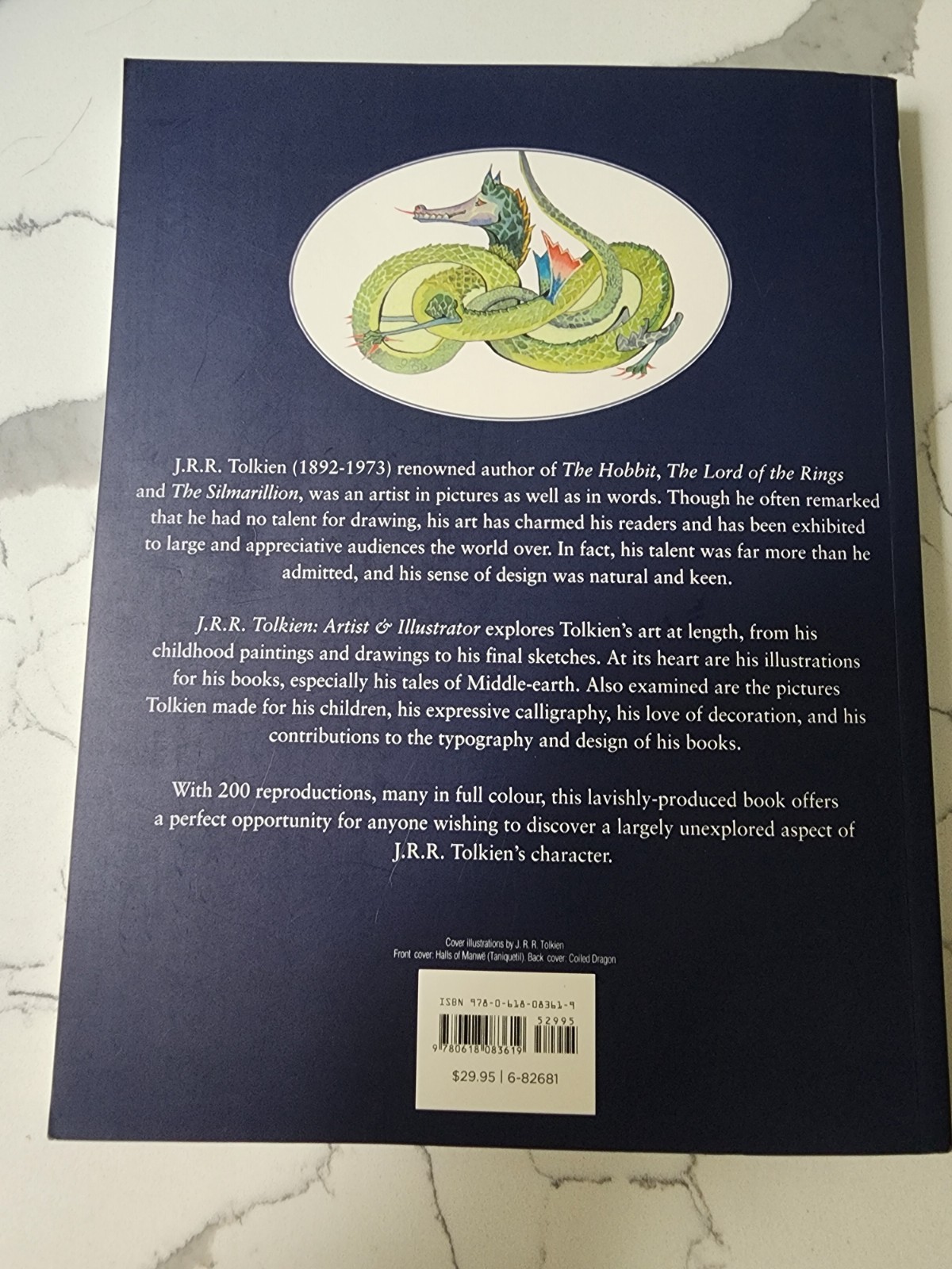 J.R.R. Tolkien: Artist and Illustrator by Wayne G Hammond: 1st Edition 1st Print