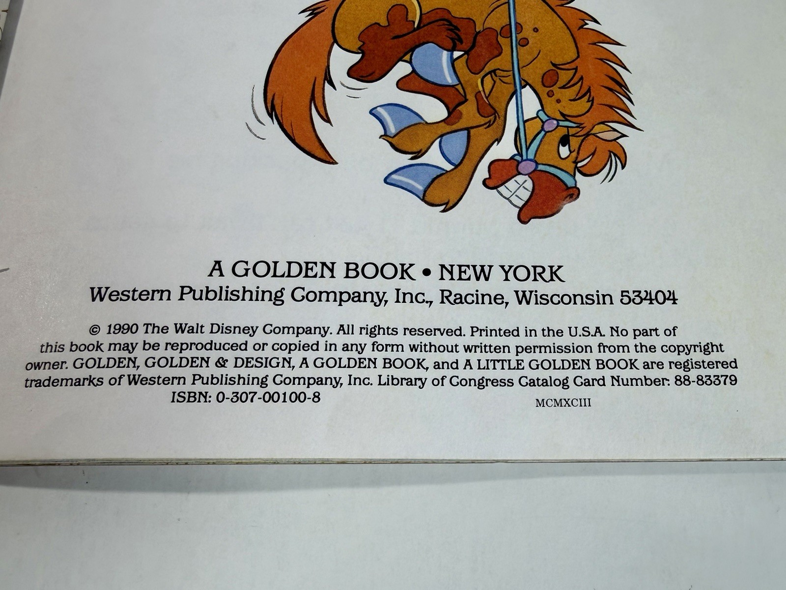 Vintage Golden Books 1990s Lot Of 7 Walt Disney/Tiny Toons Children&rsquo;s Books