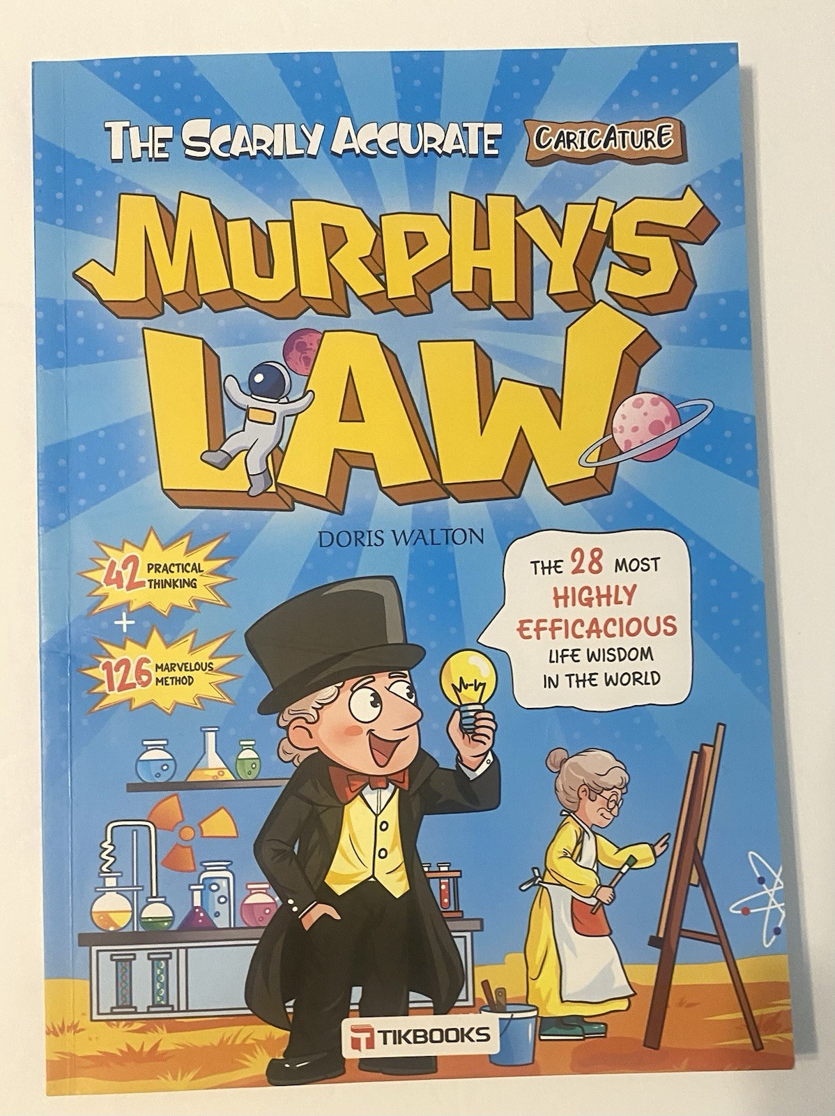 TikBooks Scarily Accurate Murphy&rsquo;s Law Doris Walton Caricature PB 2025 Illus