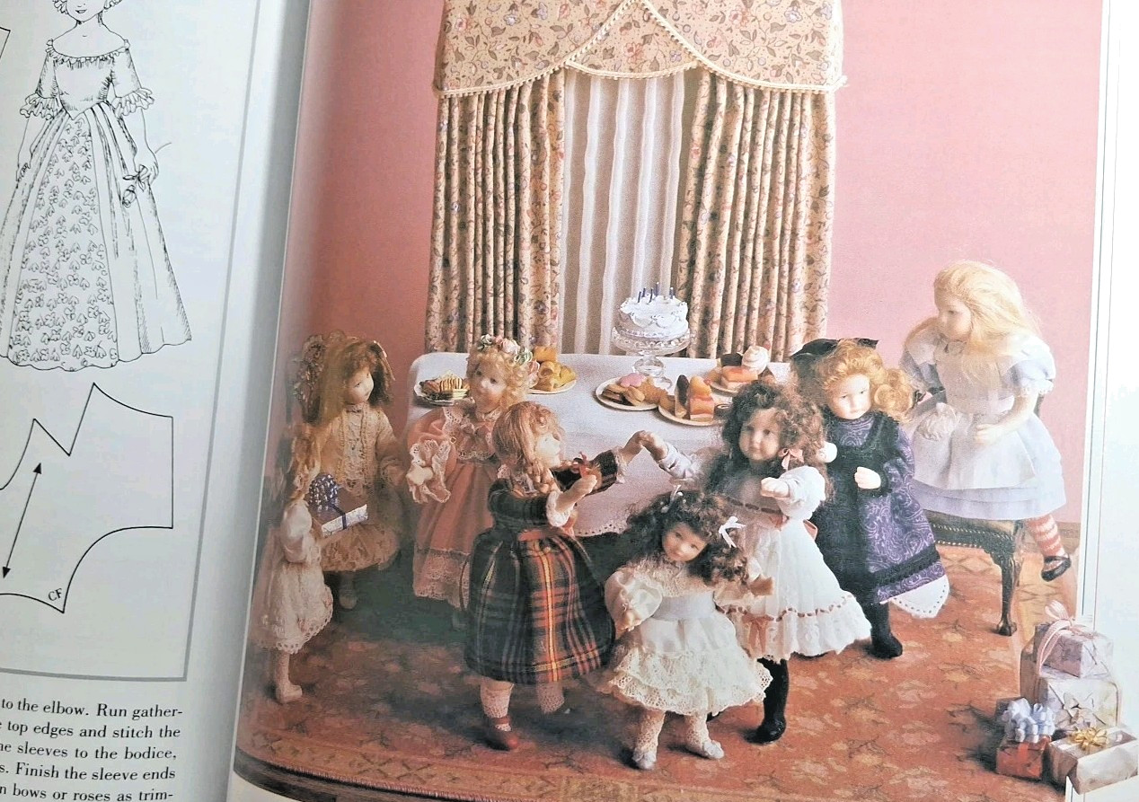 Making and Dressing Dolls&rsquo; House Dolls in 1/12 Scale – (paperback Atkinson