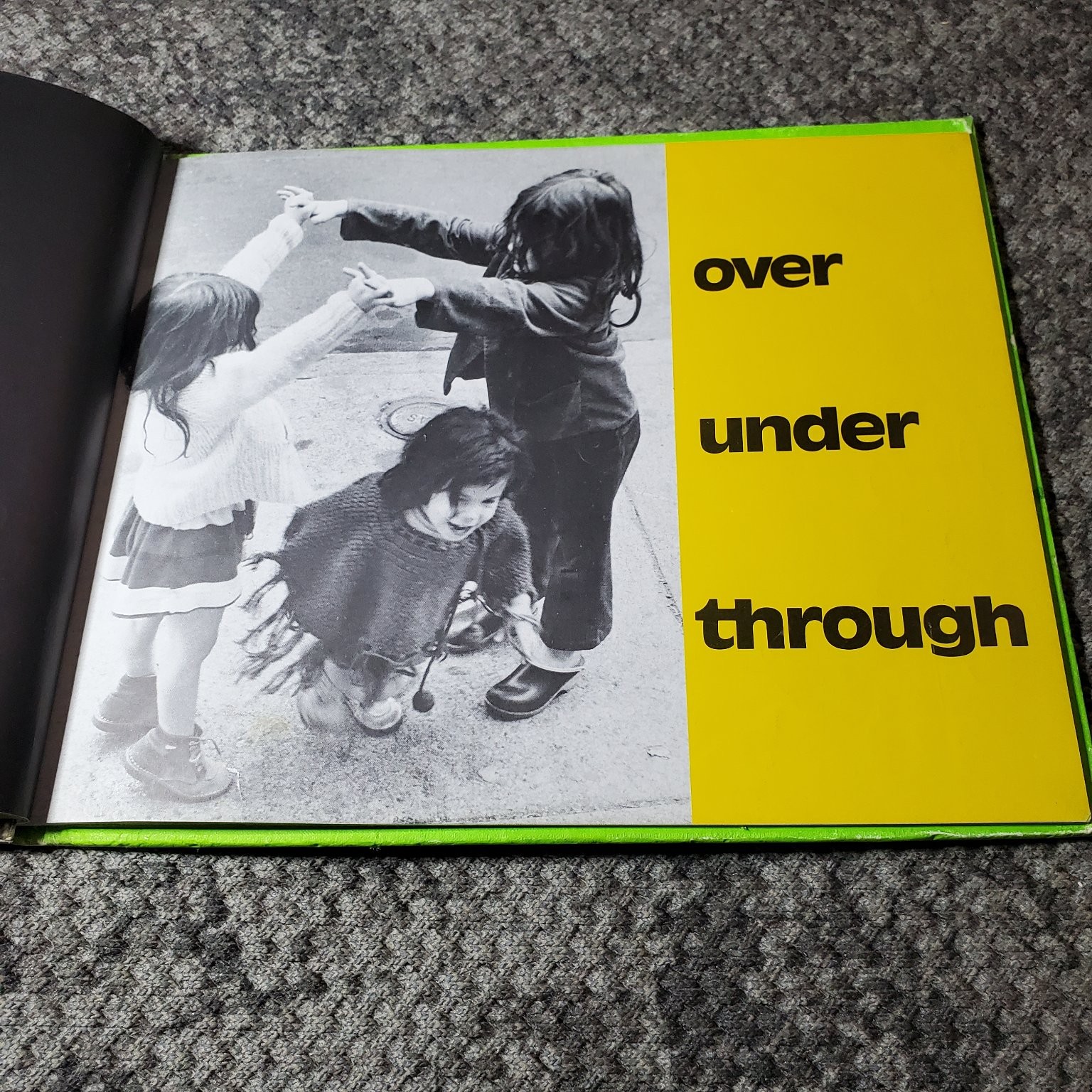 Over Under & Through Tana Hoban 1973 Illustrated Children&rsquo;s Book Macmillan