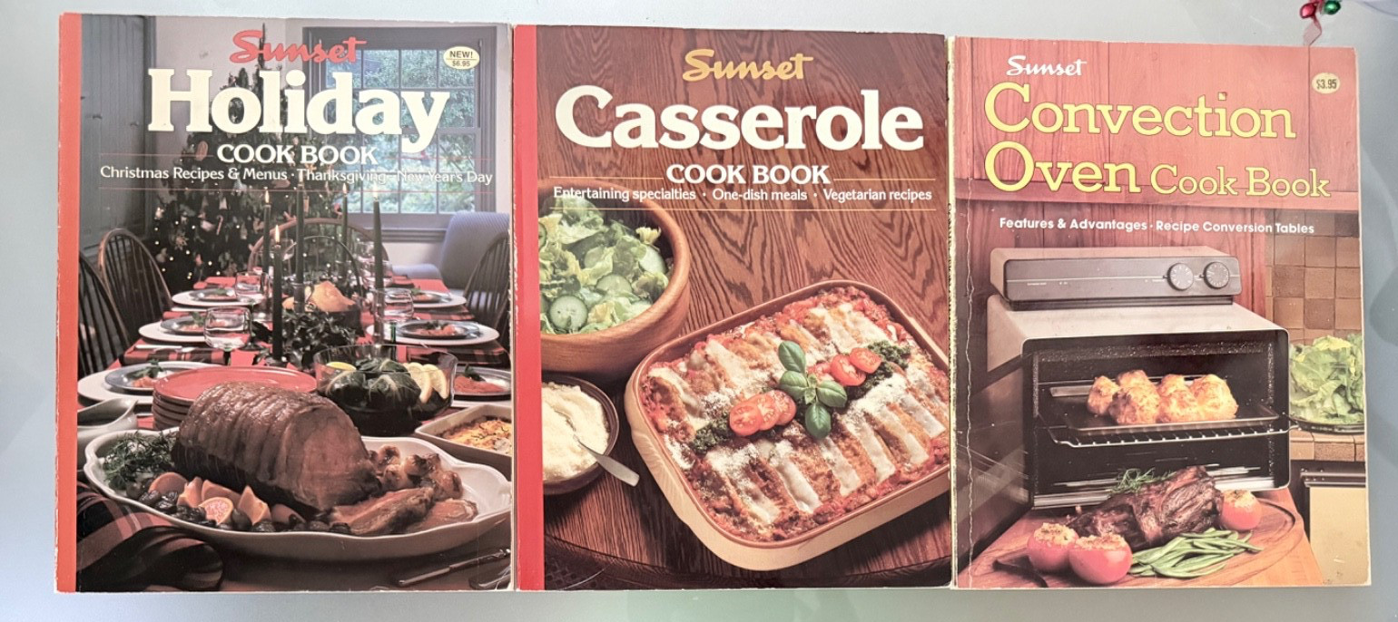 VTG Cookbooks Sunset Betty Crocker&rsquo;s Better Home & Gardens Rathmell German CHEF
