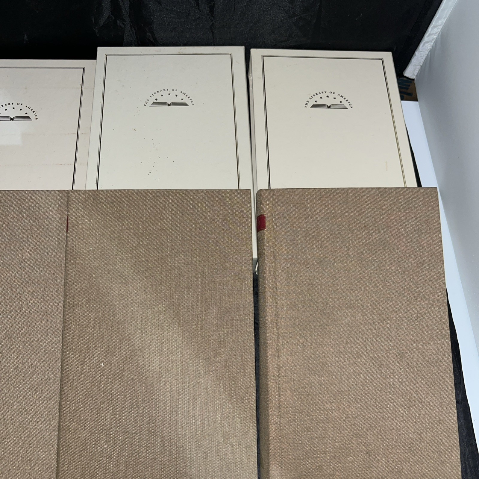 The Library Of America Books with Slipcases Lot Of 19 Mixed Authors Classics