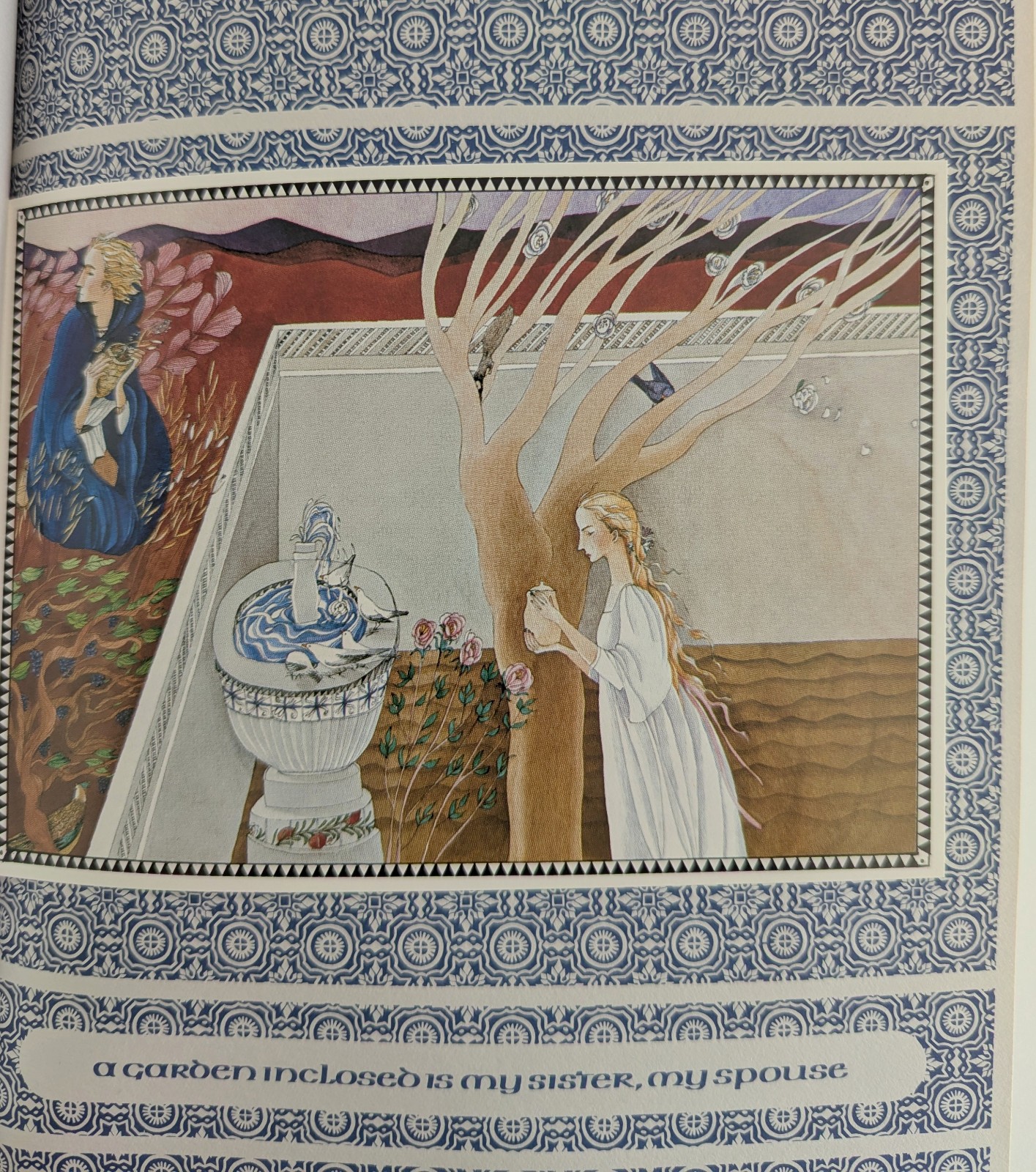 The Song of Songs Which is Solomon&rsquo;s illustrated by Katie Thamer, calligraphy