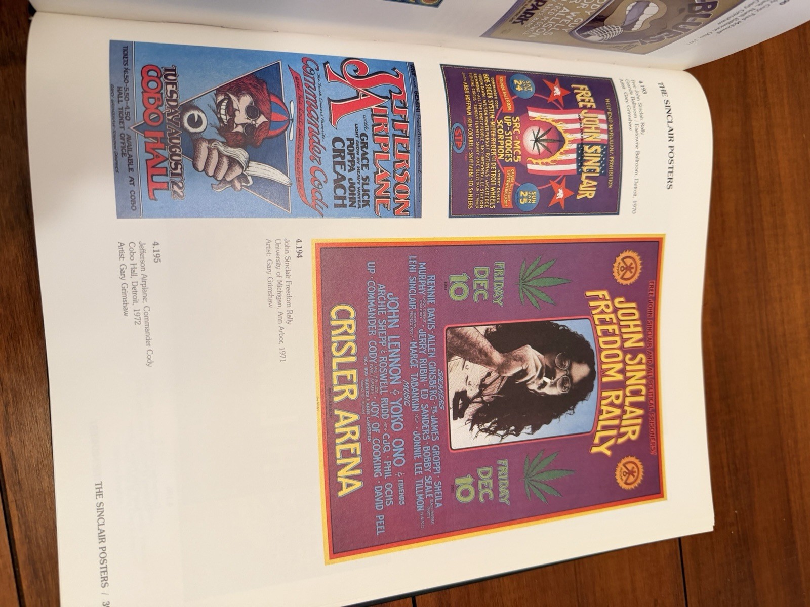 ‘The Art Of Rock’ Paul D. Grushkin (1987 1st Ed Third Printing) Bill Graham