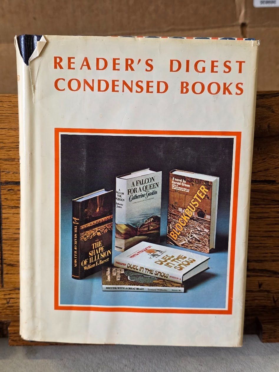 1972 #4 Reader&rsquo;s Digest Condensed Books hardcover w/dust sleeve excellent cond