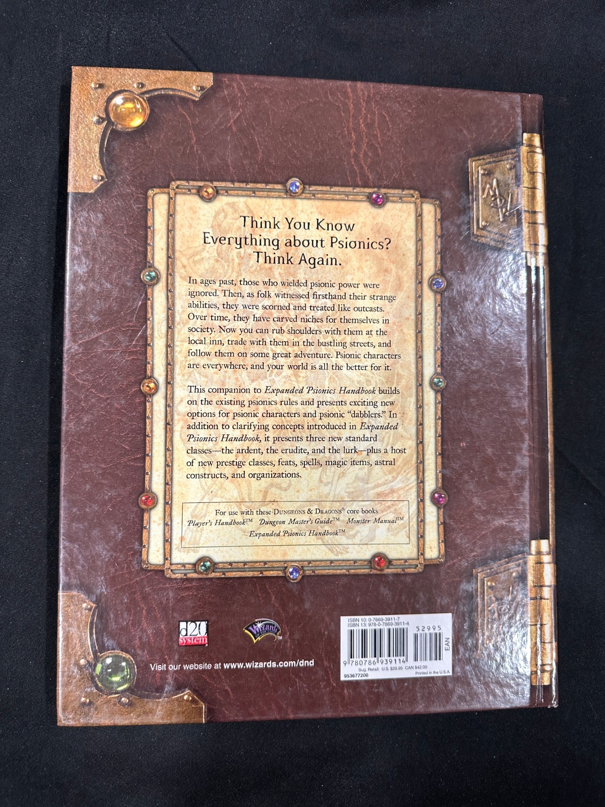 D&D Dungeons and Dragons 3.5 Edition Complete Psionic 1st Printing 2006