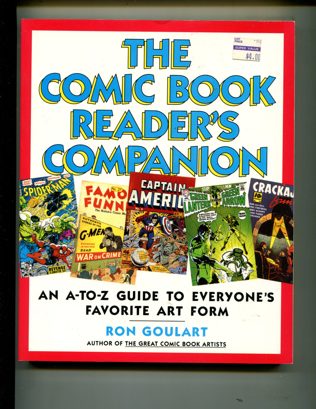 THE COMIC BOOK READER&rsquo;S COMPANION BY RON GOULART SC (9.2) 1993