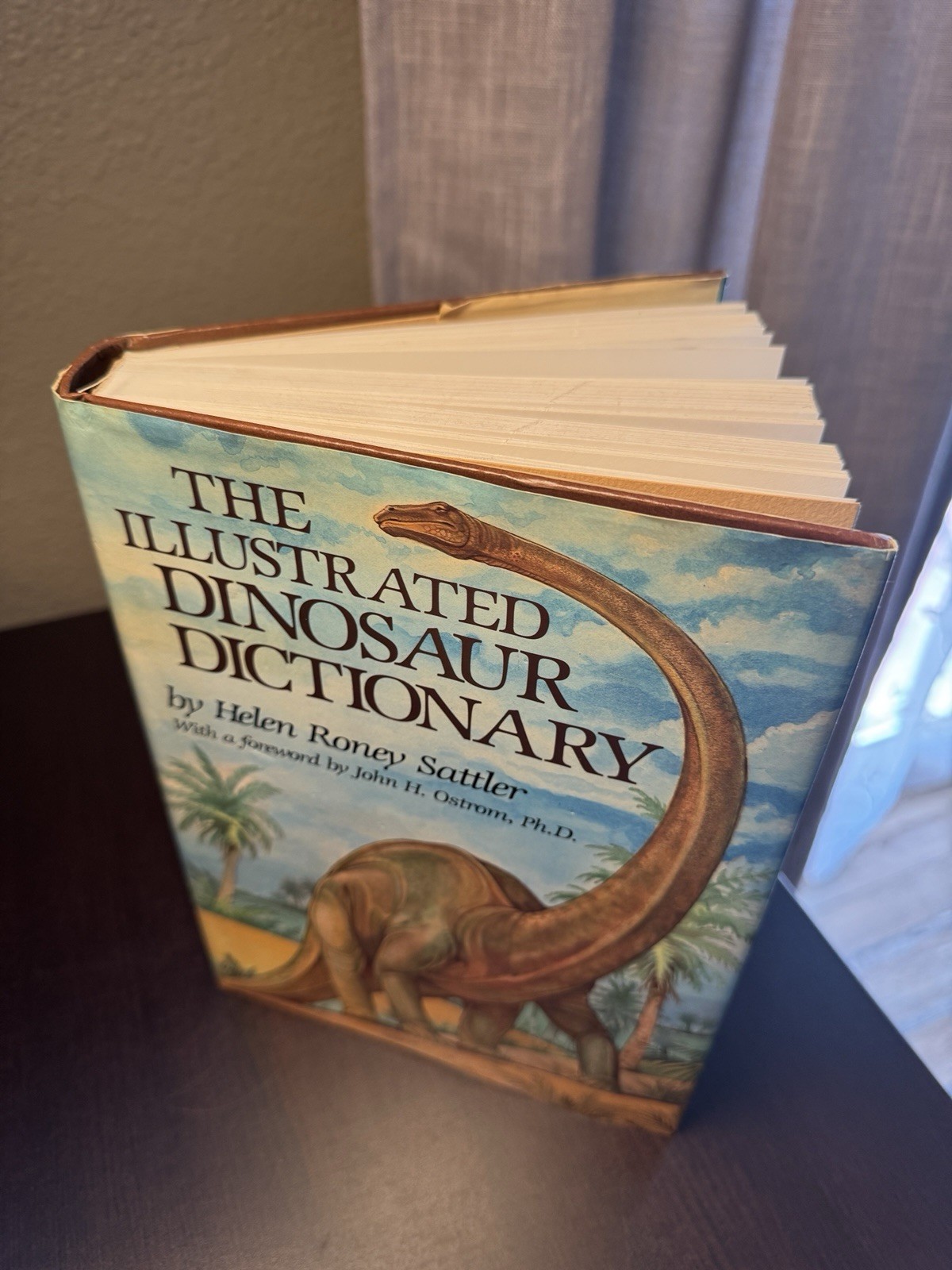 The Illustrated Dinosaur Dictionary by Helen Roney Sattler