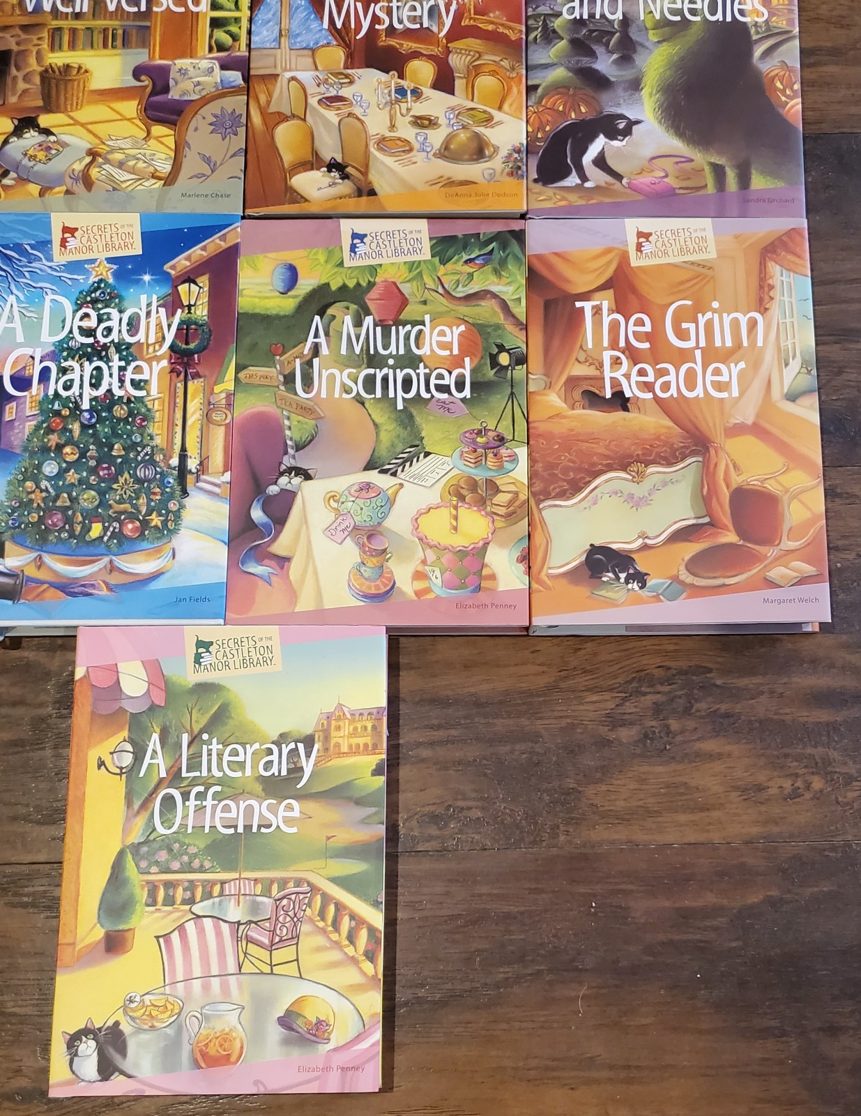 Secrets of the Castleton Manor Library Annie&rsquo;s Hardcover Book – Lot of 13