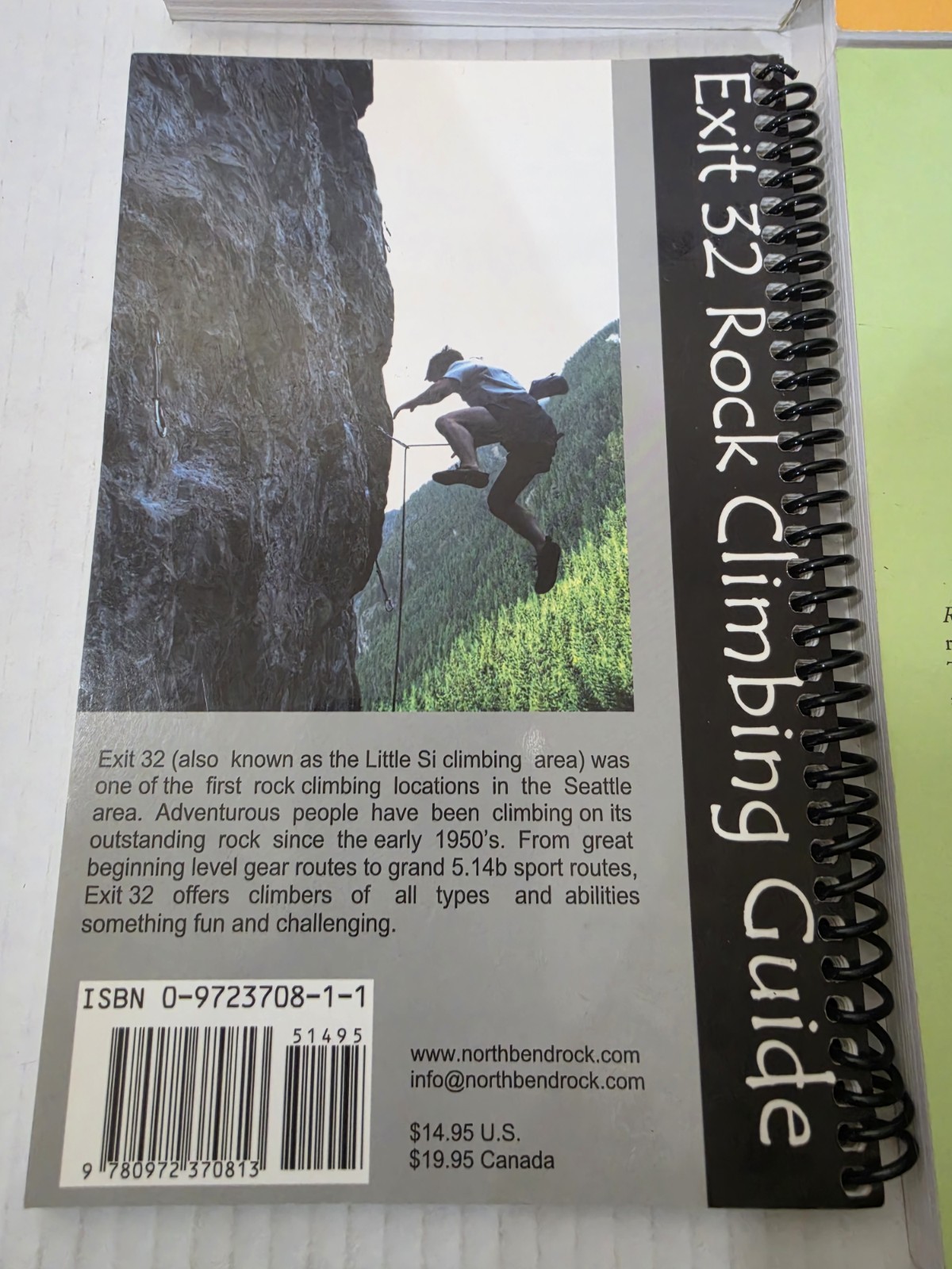 Lot Of 4 Pacific Northwest Rock Climbing Books – Oregon Washington Idaho
