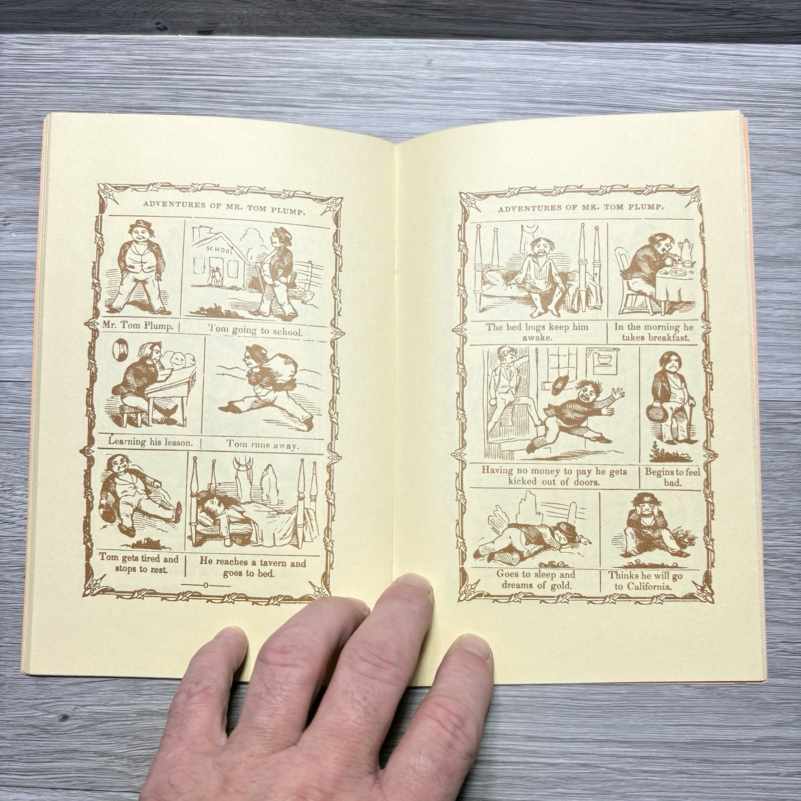 Childrens Stories of the 1850&rsquo;s Americana Review Staple Bound Paperback Booklet