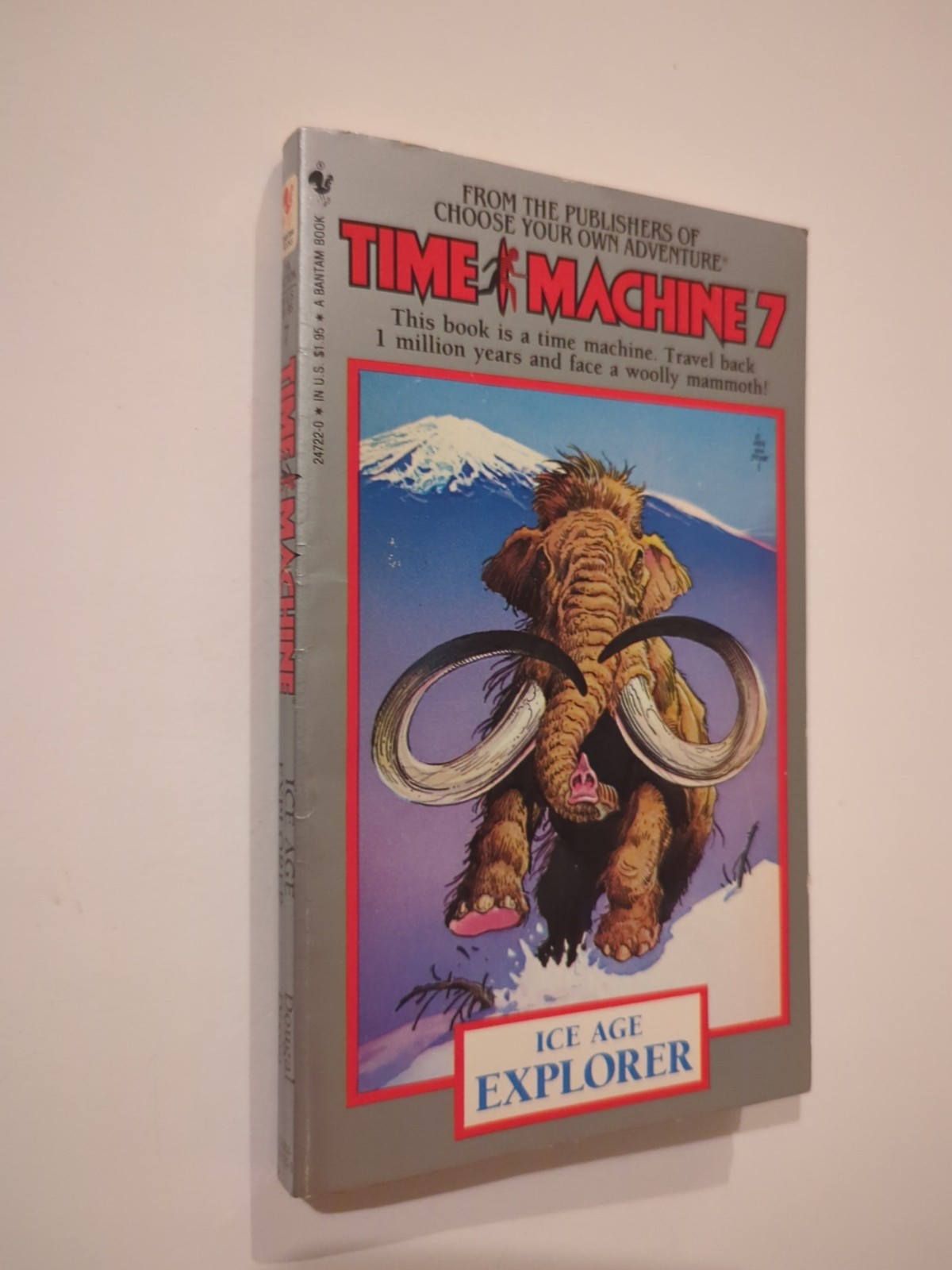 Time Machine 7 ICE AGE EXPLORER Dougal Dixon 1985 Bantam Books 1st PB Vtg