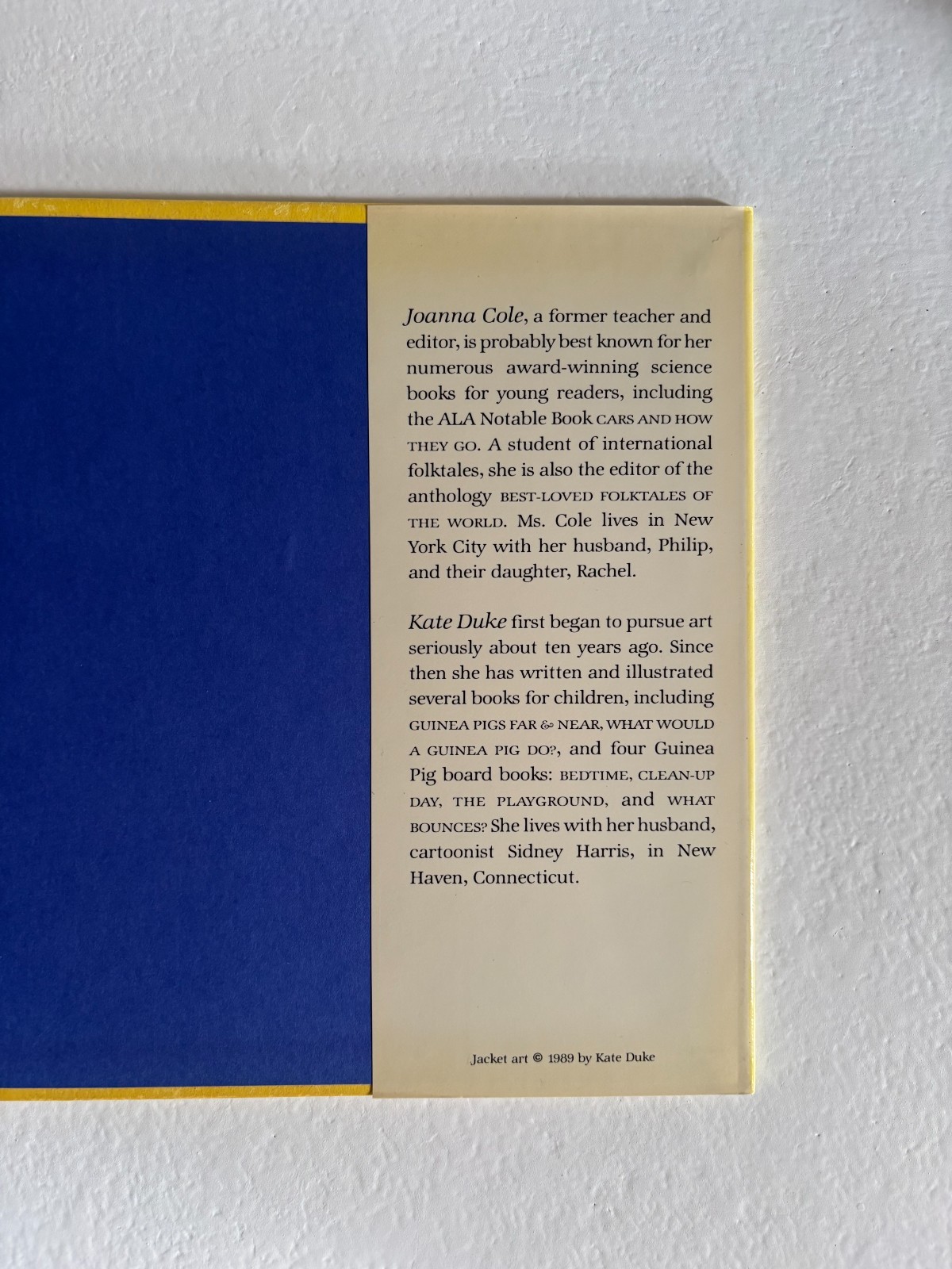It&rsquo;s Too Noisy! by Joanna Cole – 1989 First Edition Hardcover with Dust Jacket