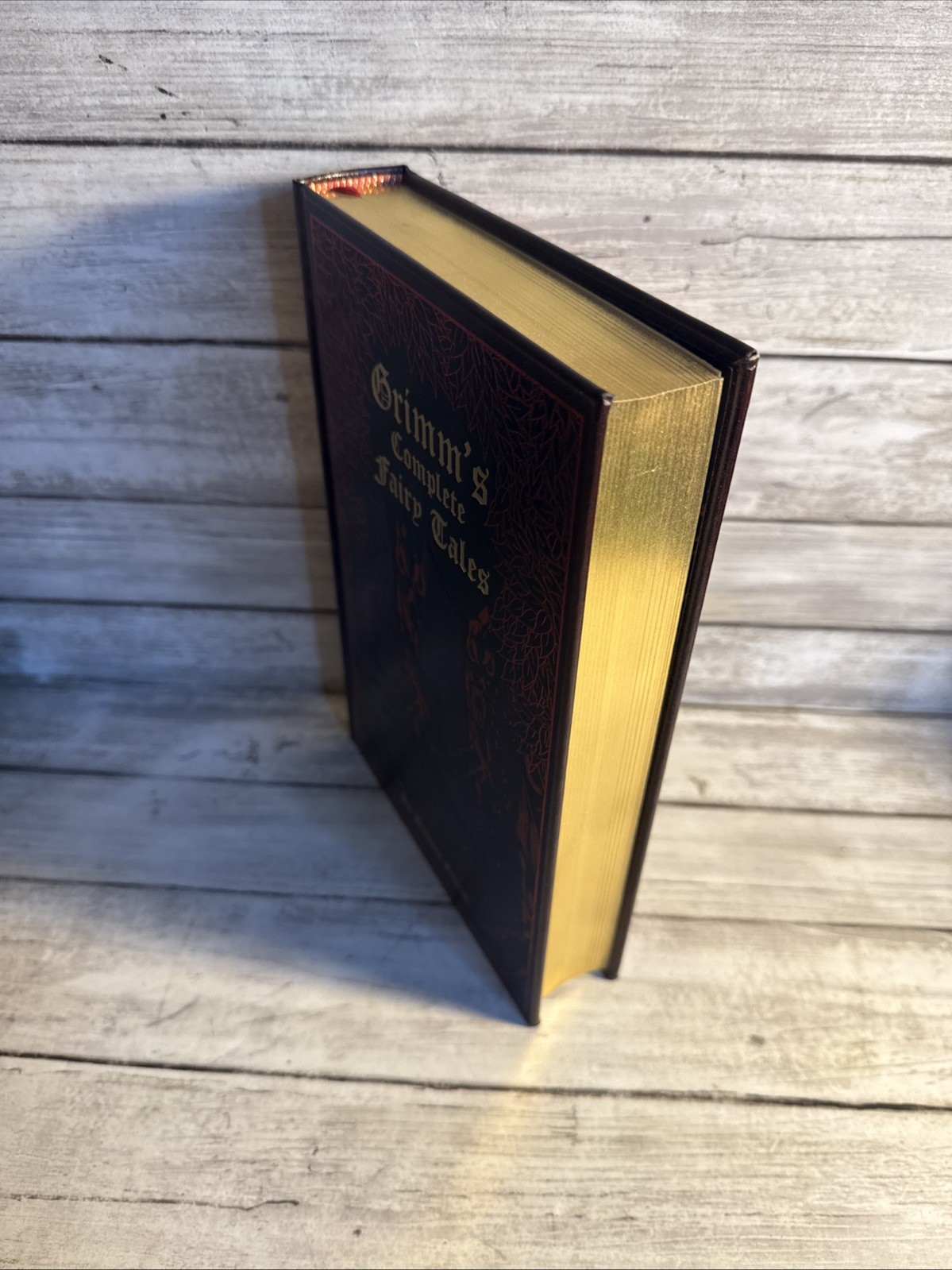 New! Grimm&rsquo;s Complete Fairy Tales Canterbury Classics Leather Bound Edition