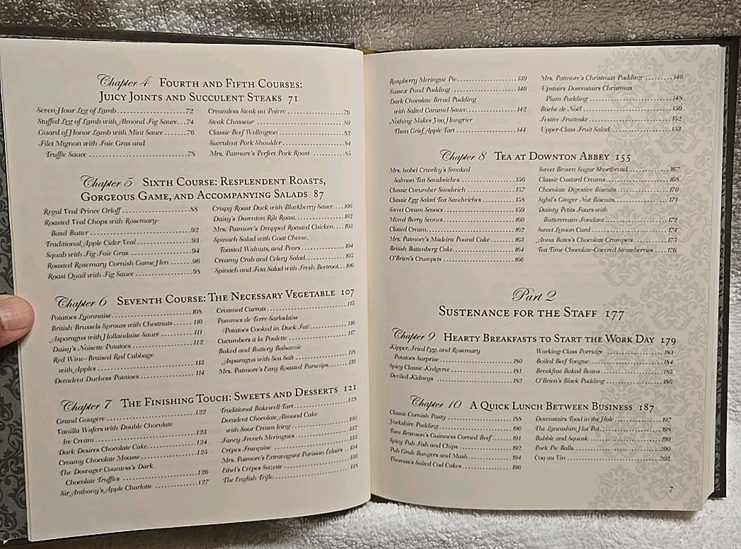 The Unofficial Downton Abbey Cookbook 2012 Adams Media Hardcover)