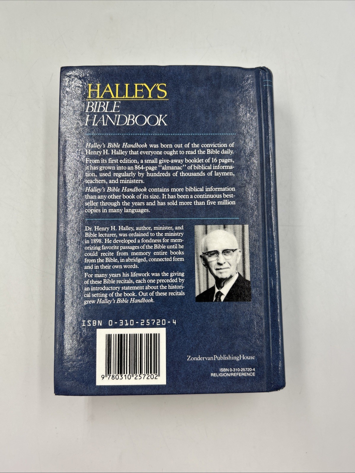 Halley&rsquo;s Bible Handbook by Henry H. Halley (1961, Hardcover)