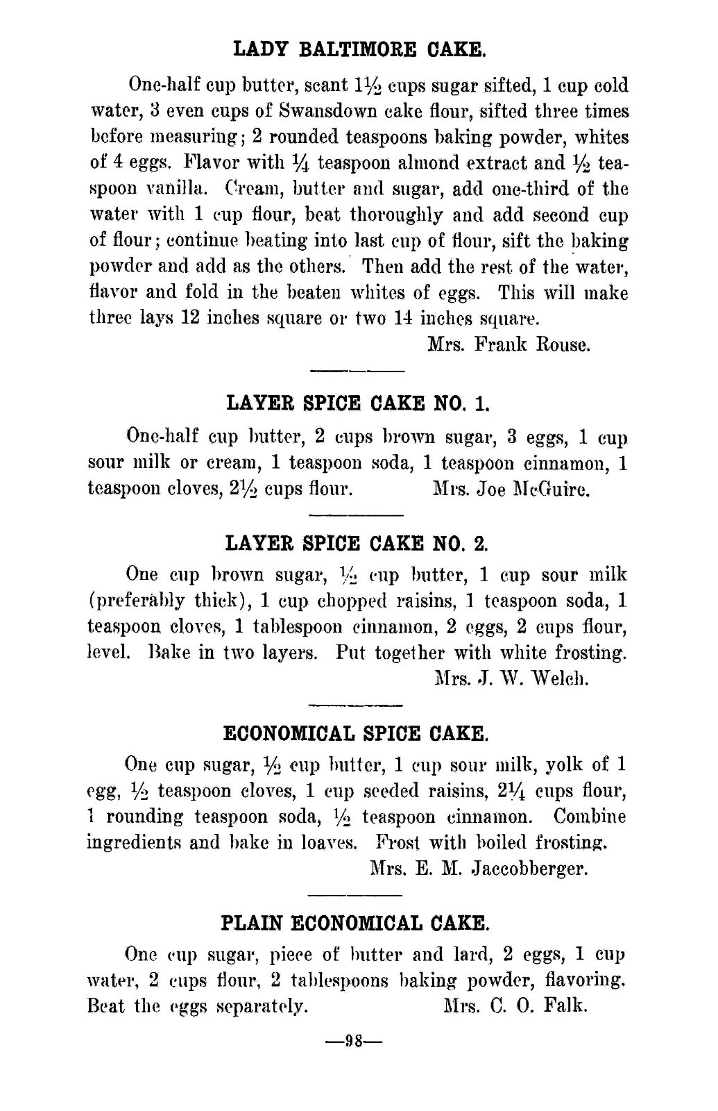 1915 Benson Woman&rsquo;s Club Vintage Cook Book 175 Pages