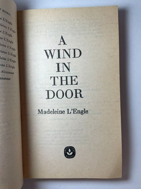 Vintage Madeleine L&rsquo;Engle Time Trilogy Set 3 Dell / Laurel ~ Wrinkle in Time