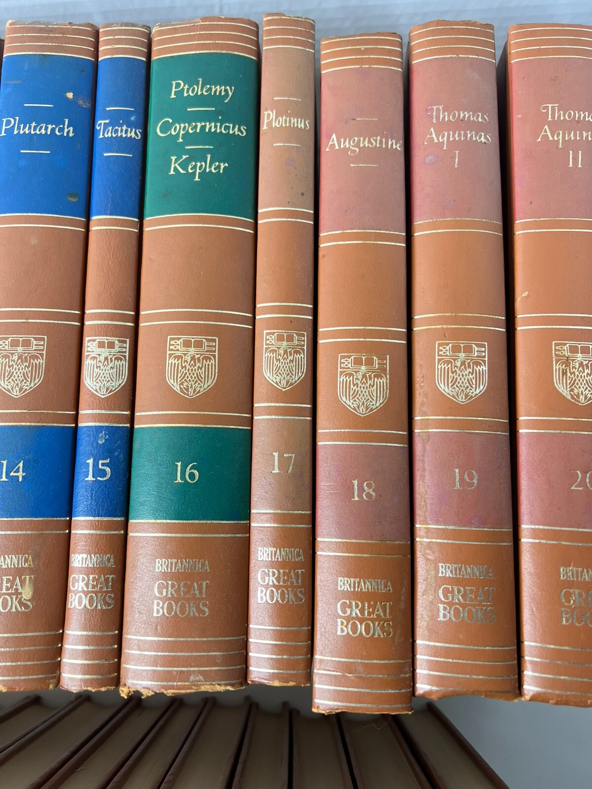 Great Books of the Western World 1952 Sold Individually YOU PICK Poor Condition