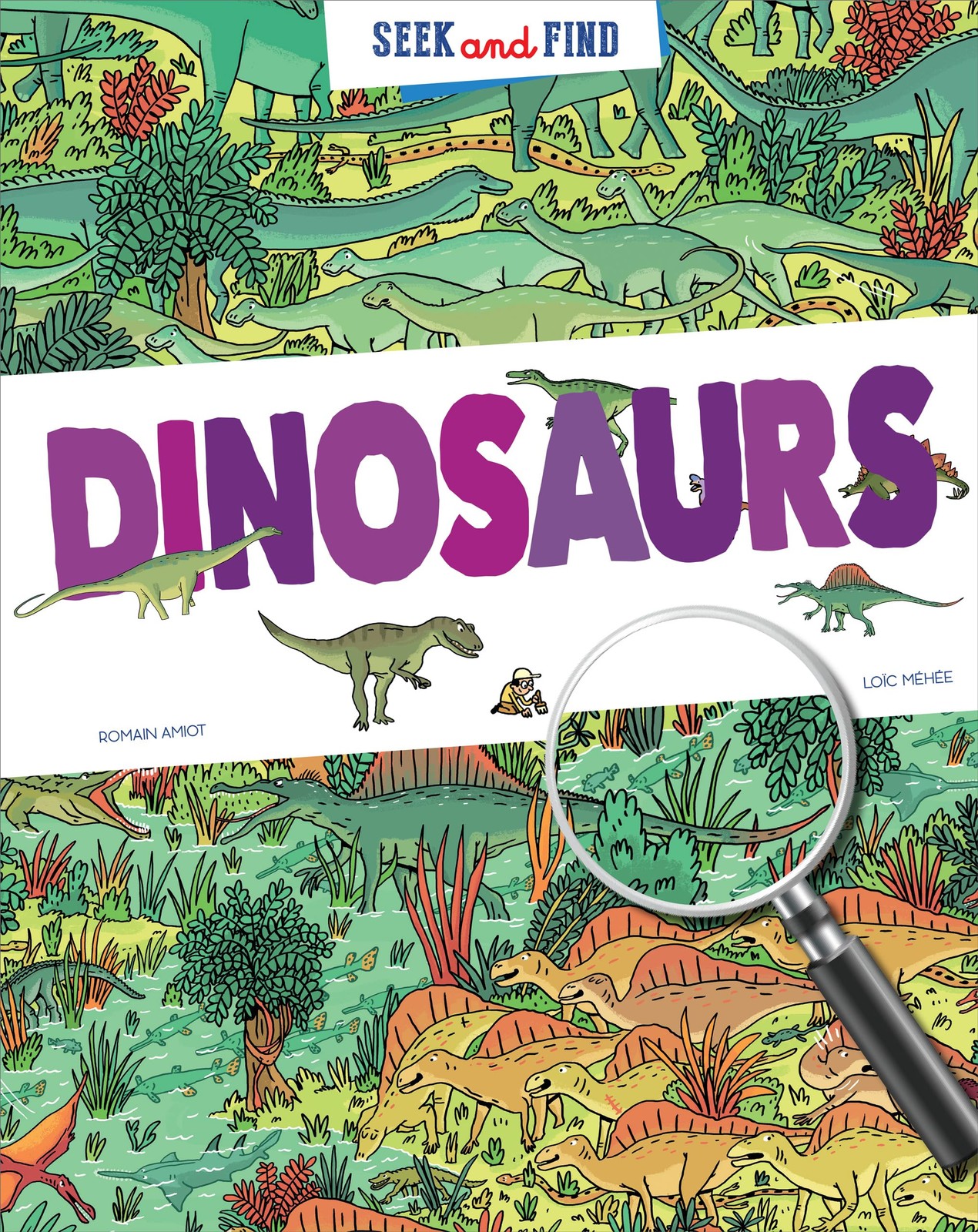 Seek & Find – Dinosaurs (Seek and Find) – hardcover Romain Amiot|Loic Mehee
