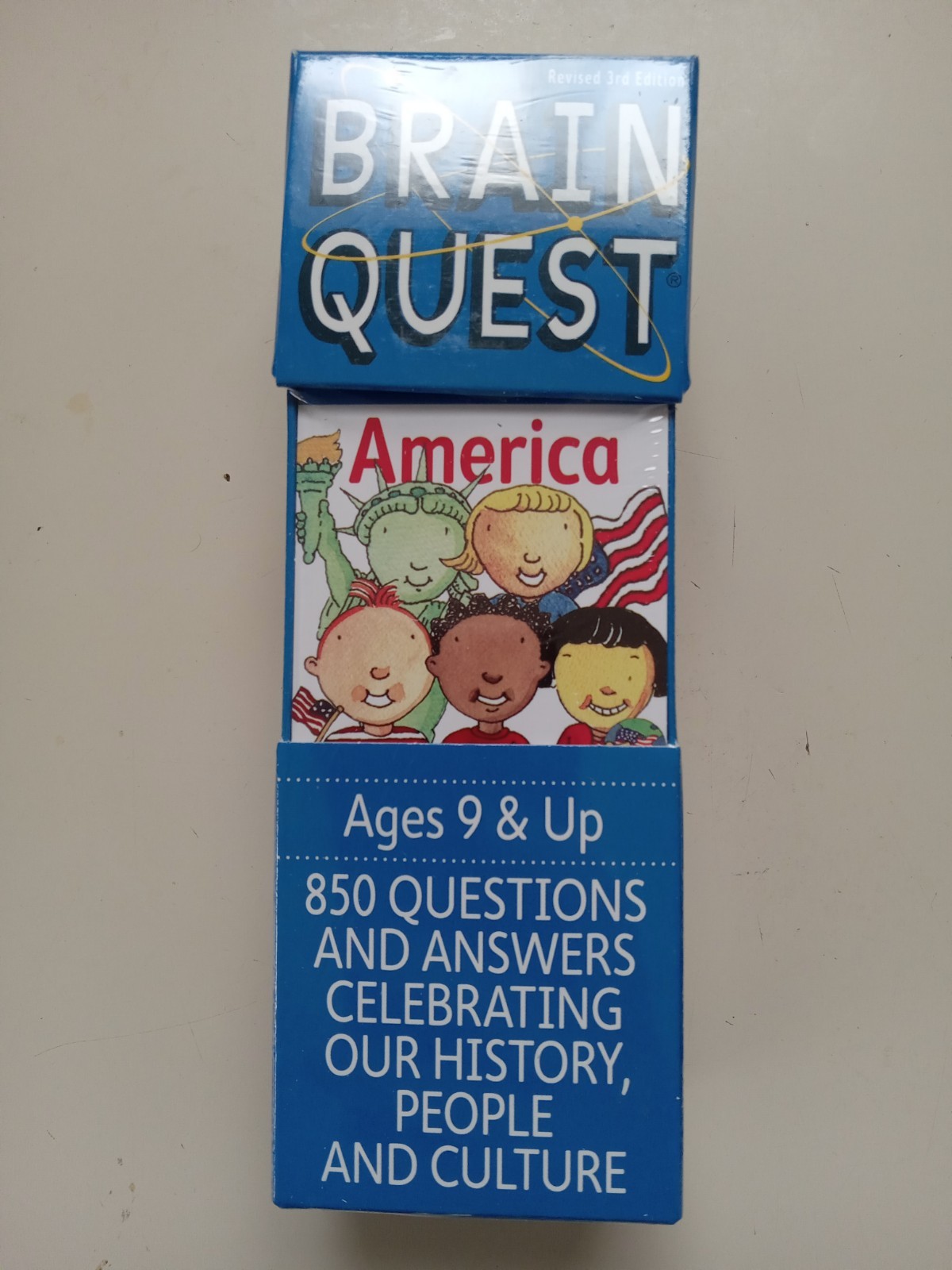 Brain Quest America – Cards By Editors of Brain Quest – NEW SEALED