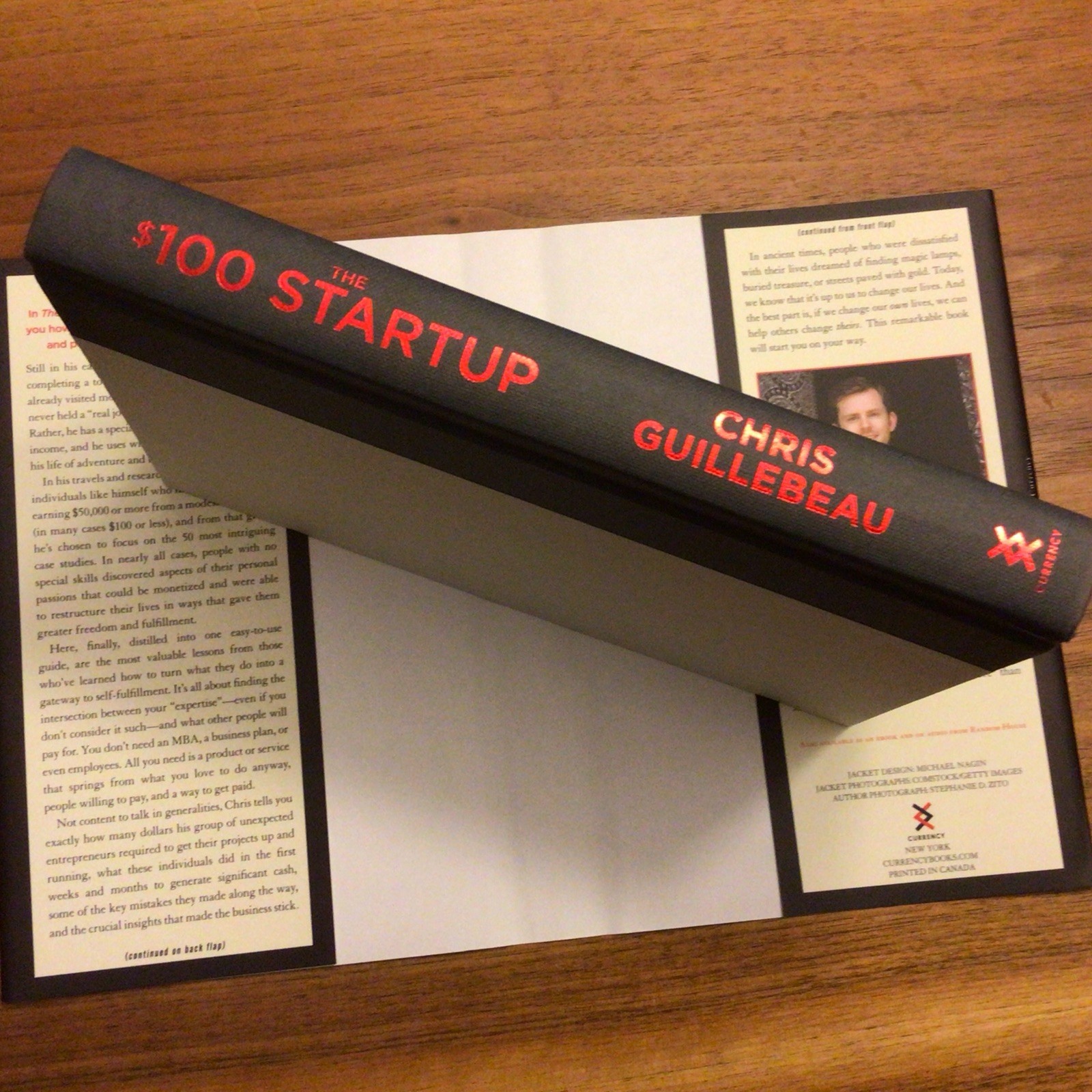 The $ 100 Startup By Chris Guillebeau Hardcover Book First Edition (2012)