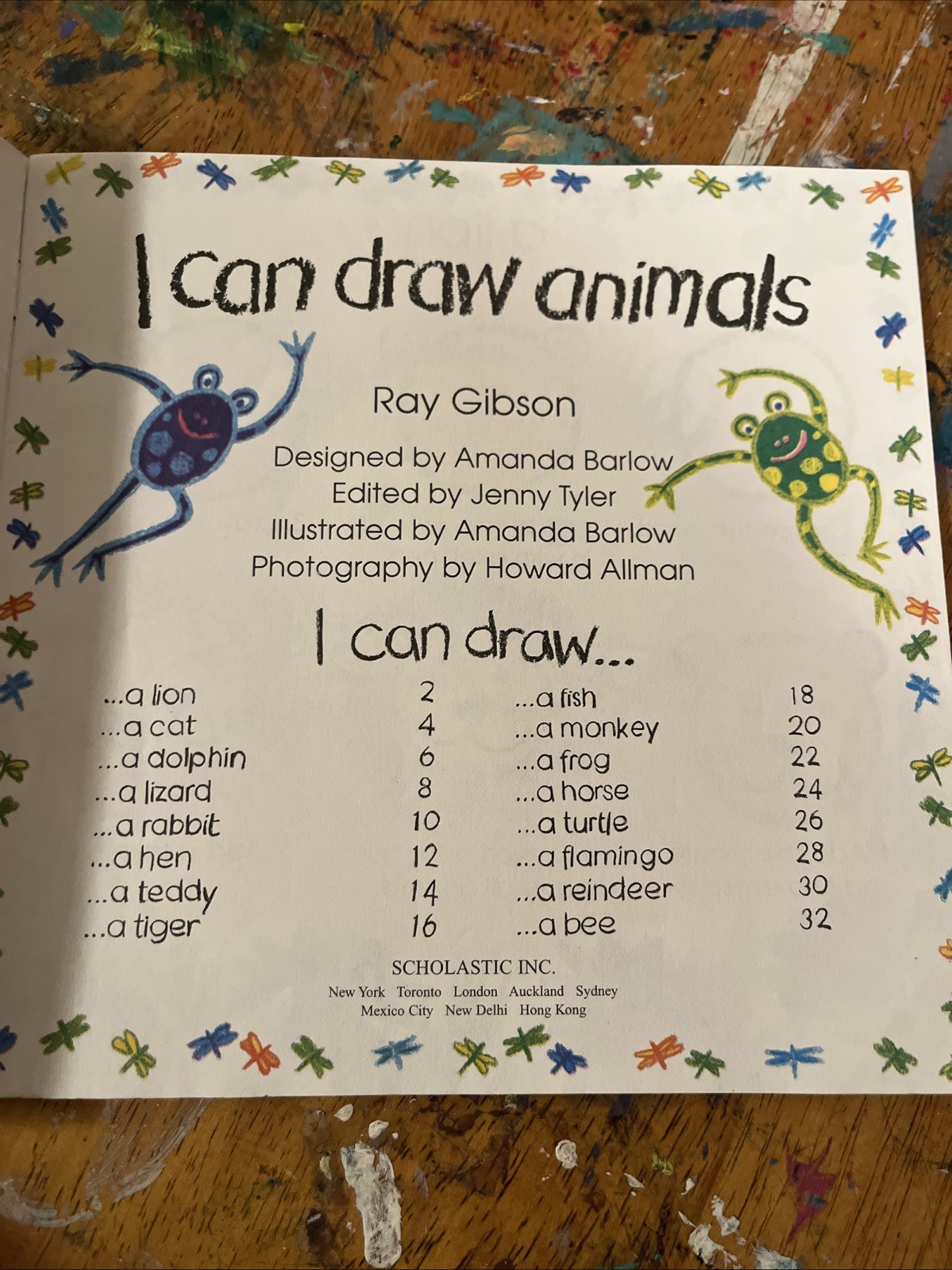 USBORNE I Can Draw People & Animals Lot x2 Paperback Books Art Homeschool Learn