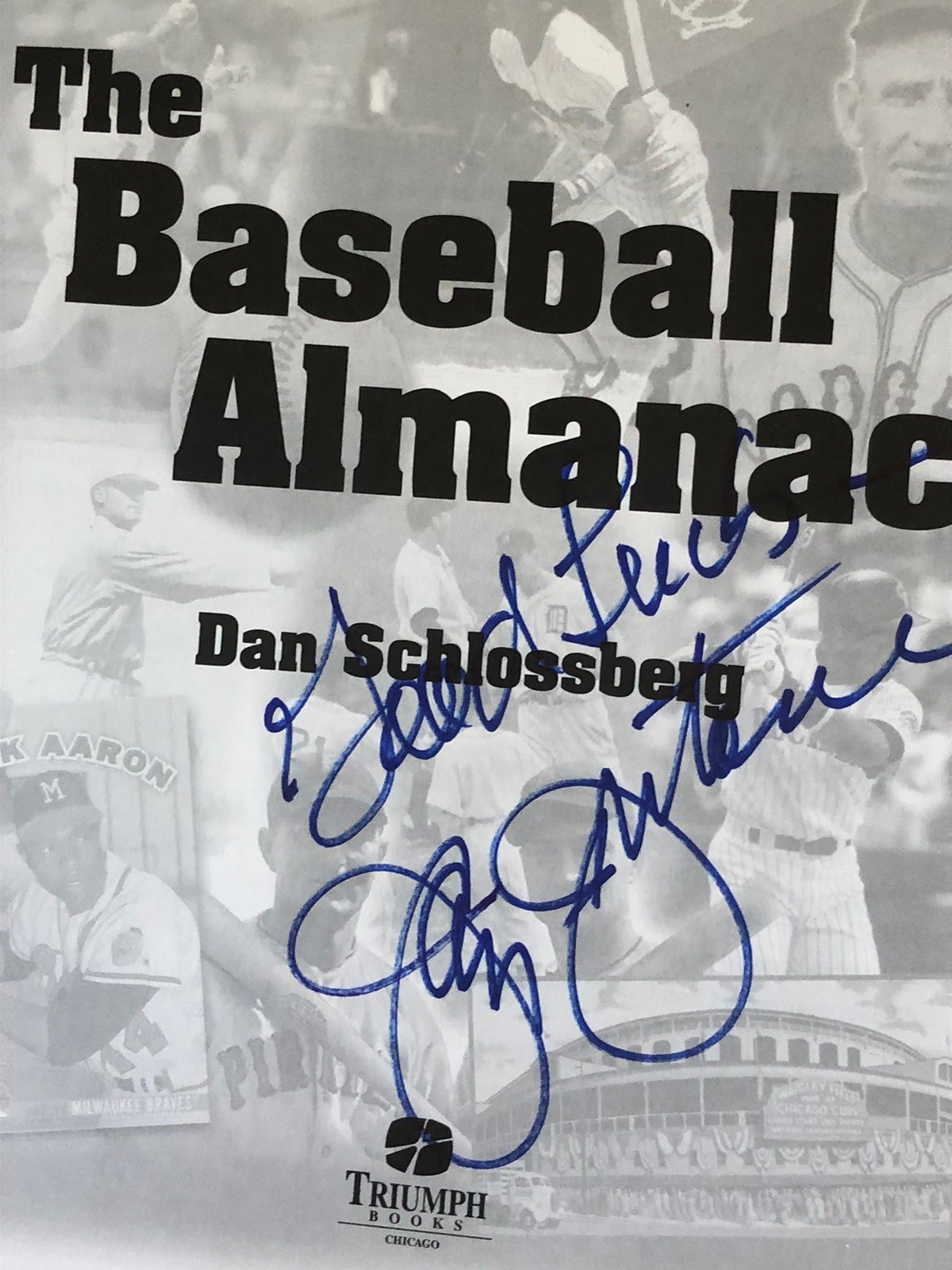The Baseball Almanac : Big Bodacious Book of Baseball Autographed Jay Johnstone
