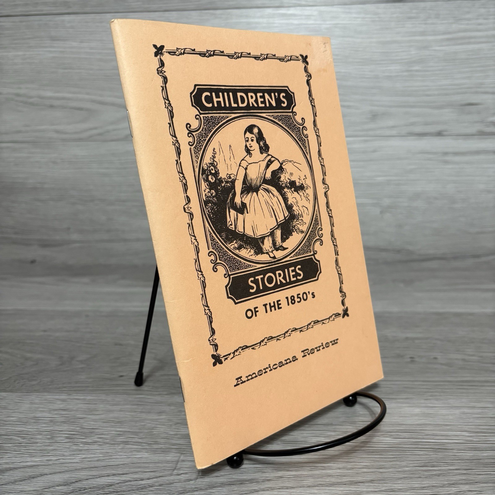 Childrens Stories of the 1850&rsquo;s Americana Review Staple Bound Paperback Booklet
