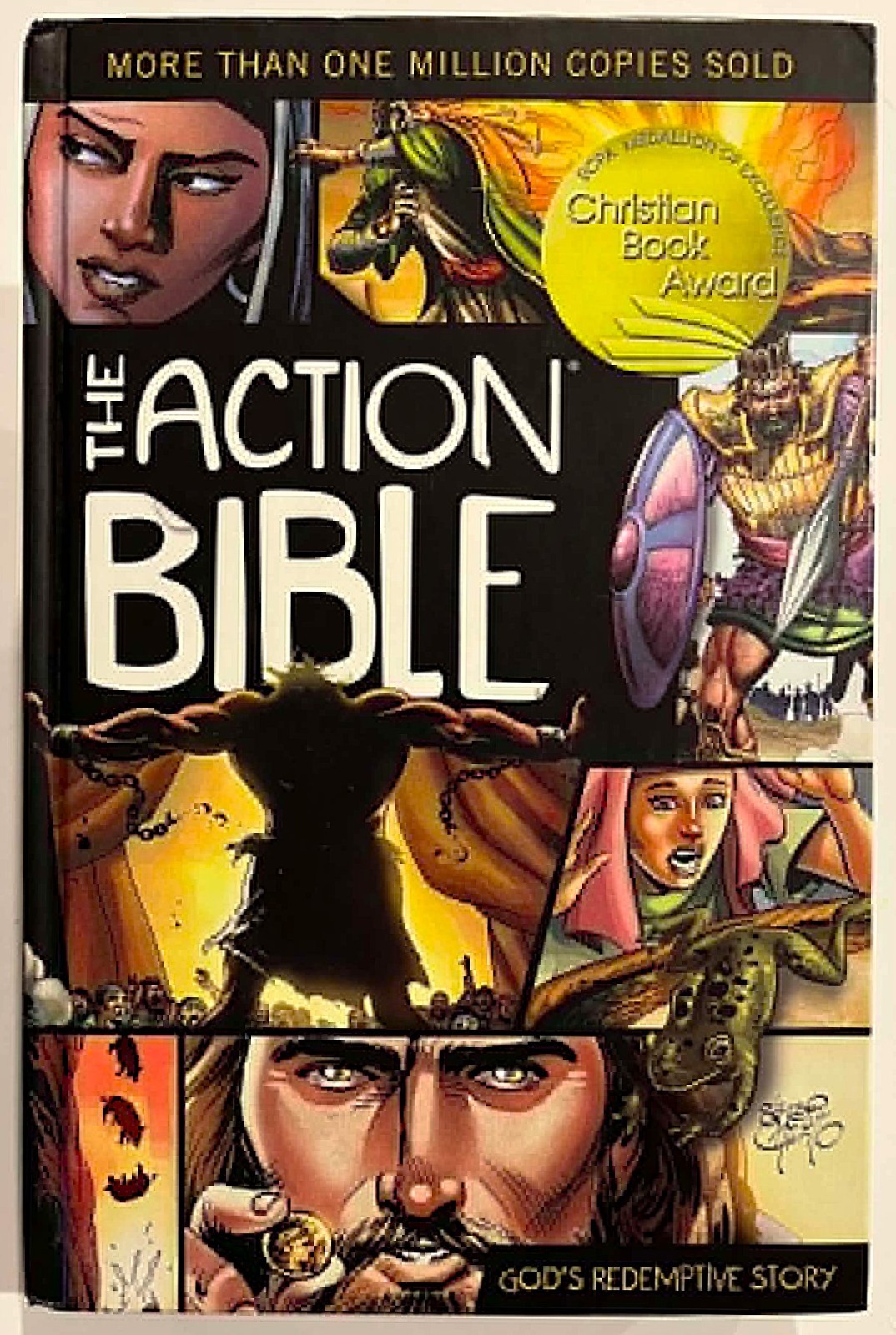 The Action Bible God&rsquo;s Redemptive Story Sergio Cariello NEW Hardcover Print #16